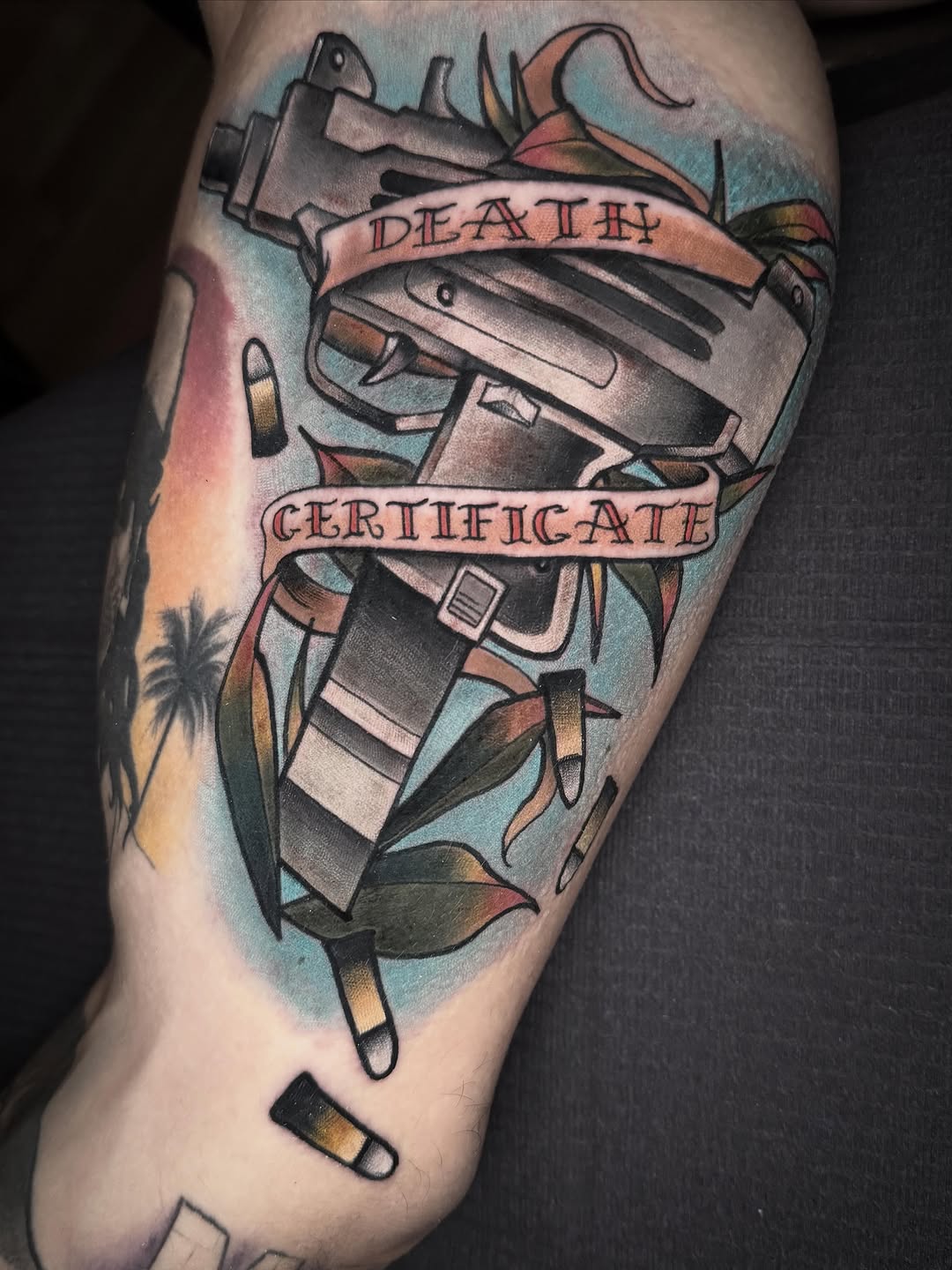 Tattoo by @ericzuluart — american_traditional, black_and_grey
