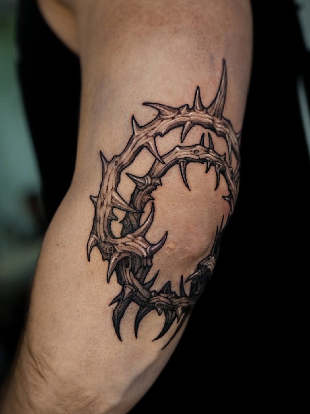 Tattoo by @apso_tattoo — realism, black_and_grey