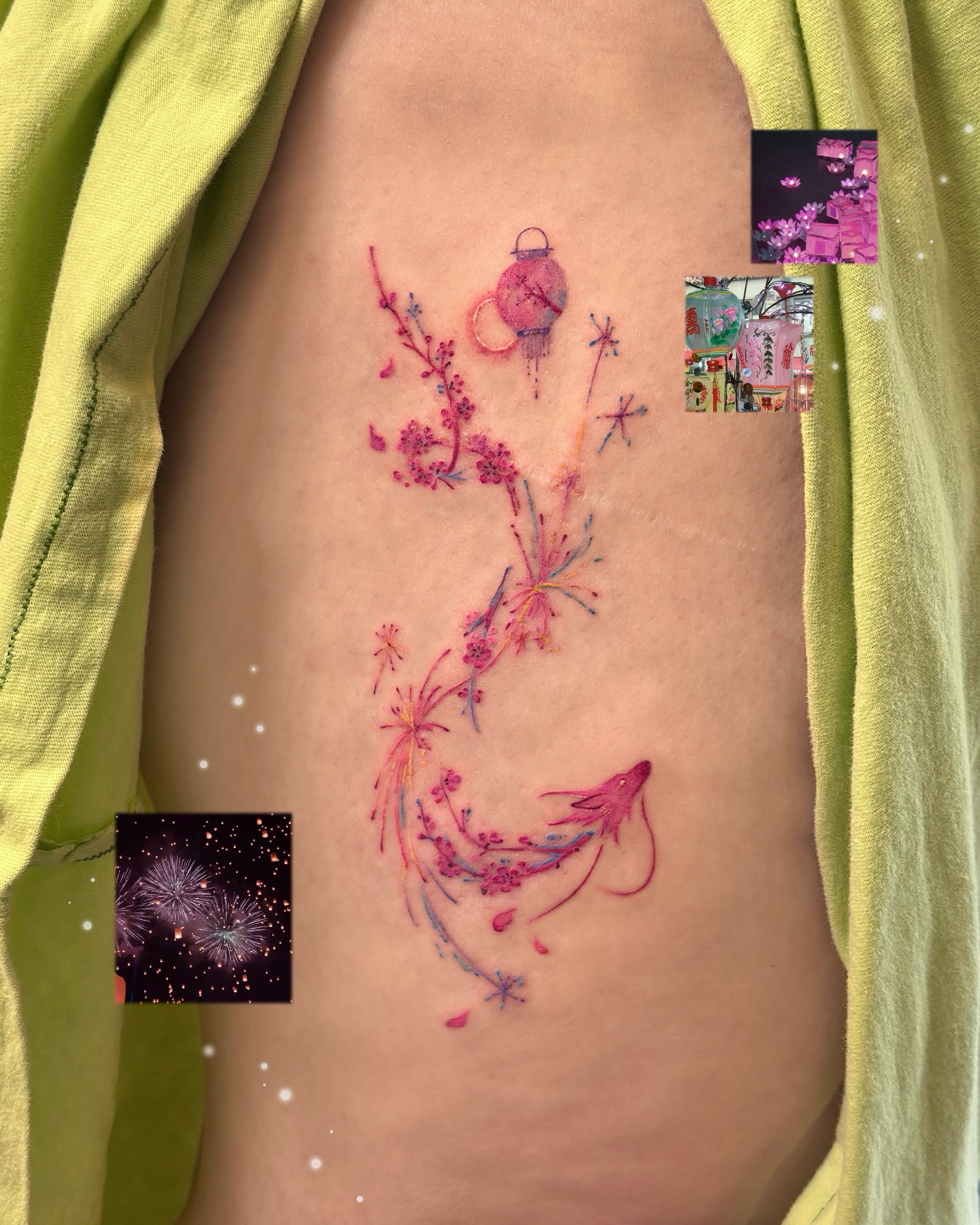 Tattoo by @leesun_tattoo — dotwork, new_school