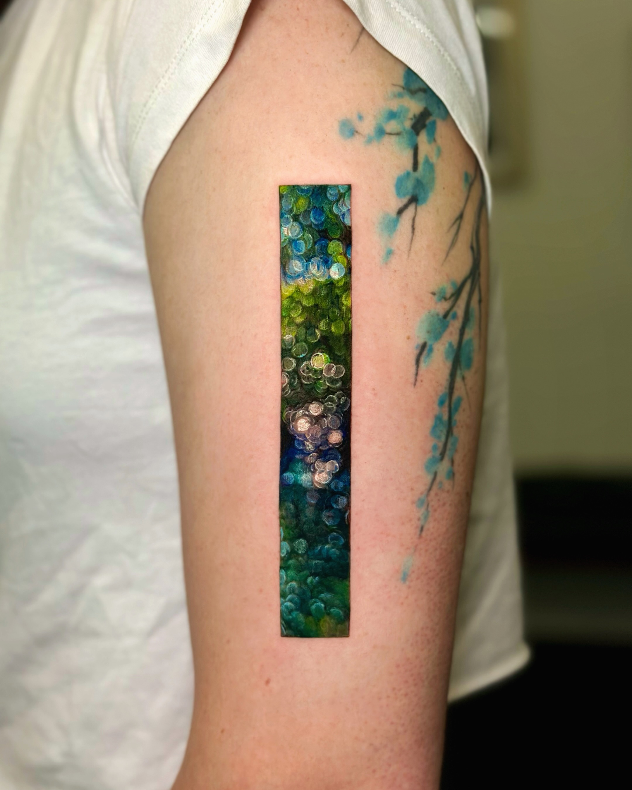 Tattoo by @tattooist_lani — dotwork, realism