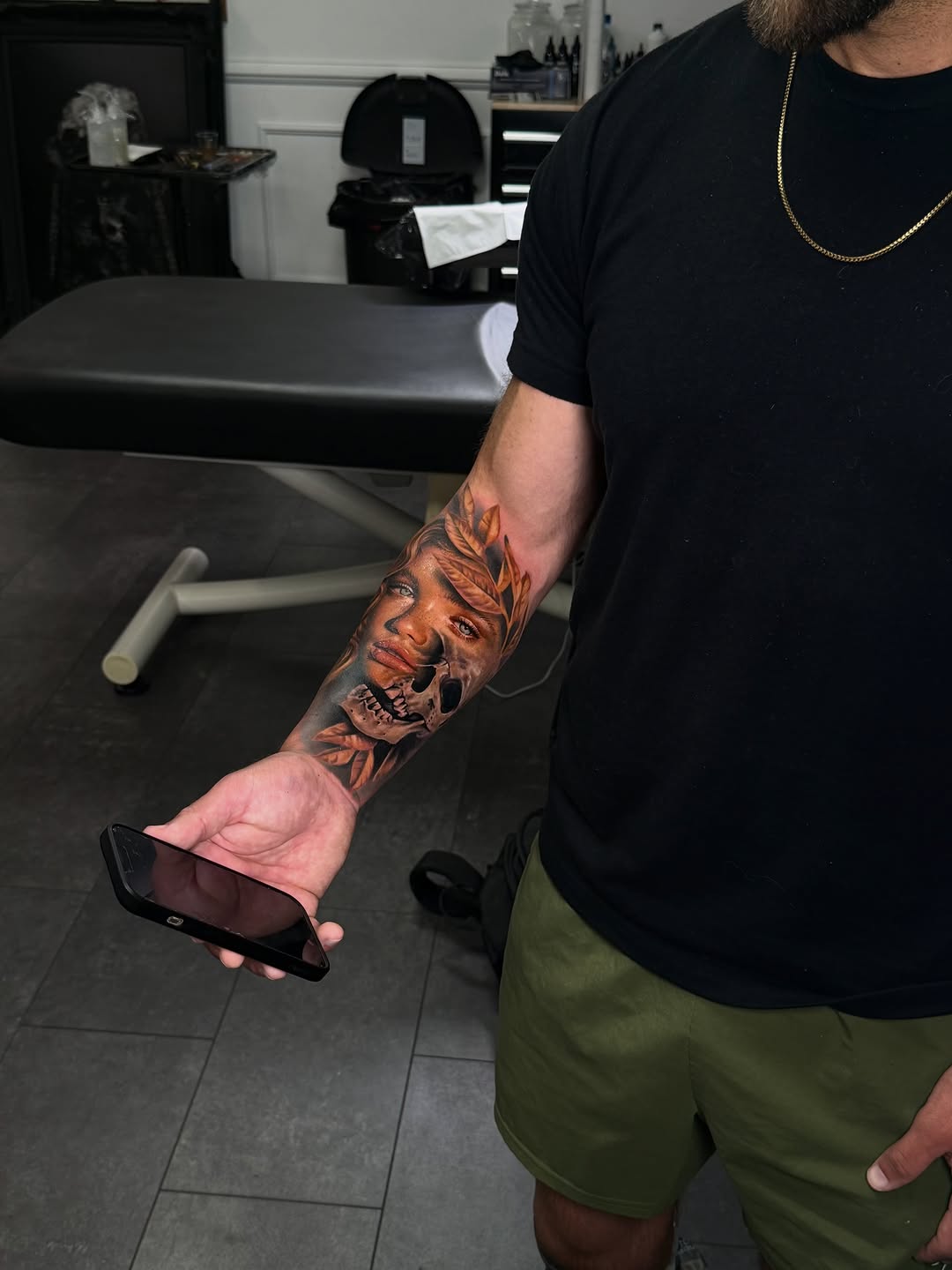 Tattoo by @leahross_tattoo — realism, black_and_grey