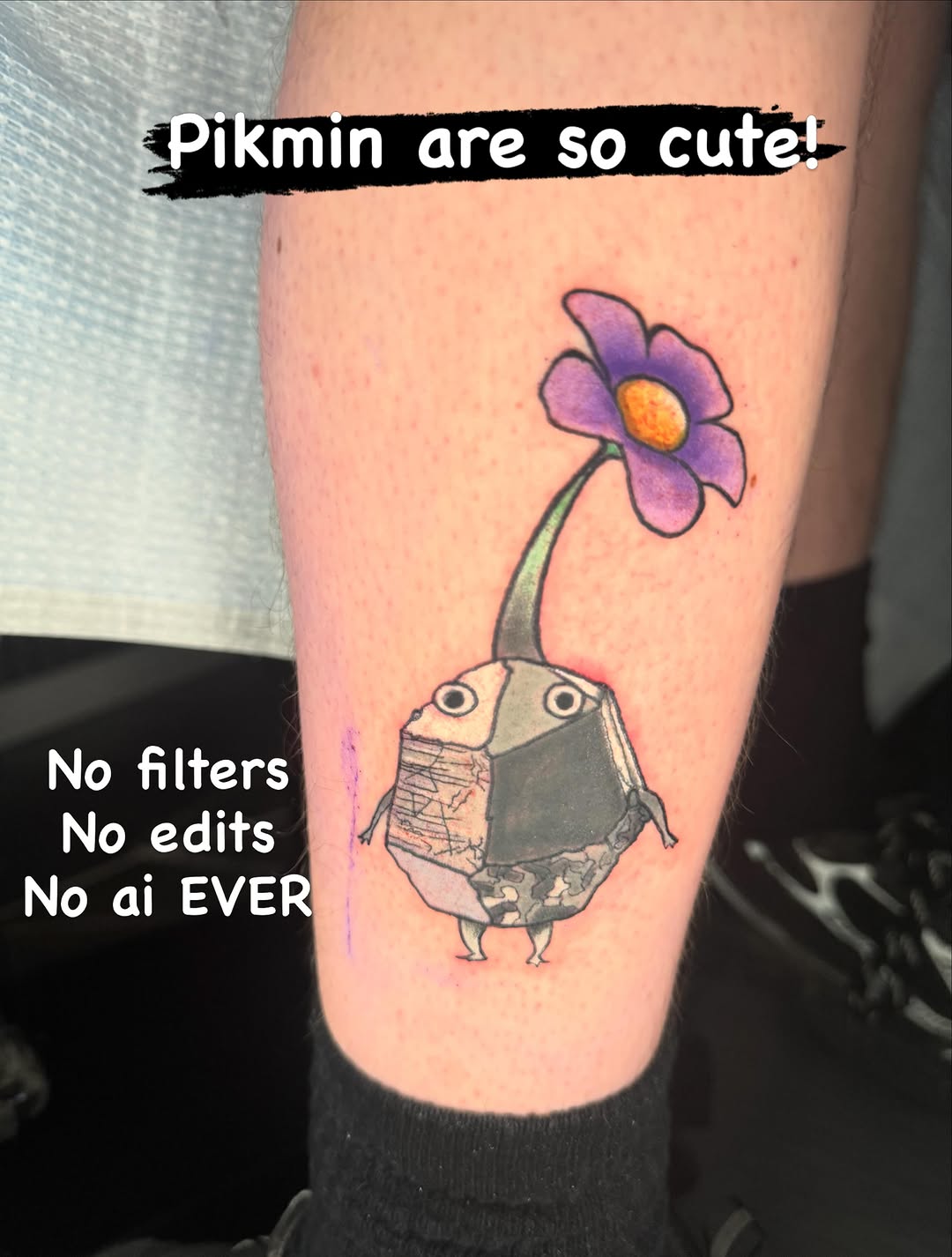 Tattoo by @petal.and.pigment.tattoos — anime