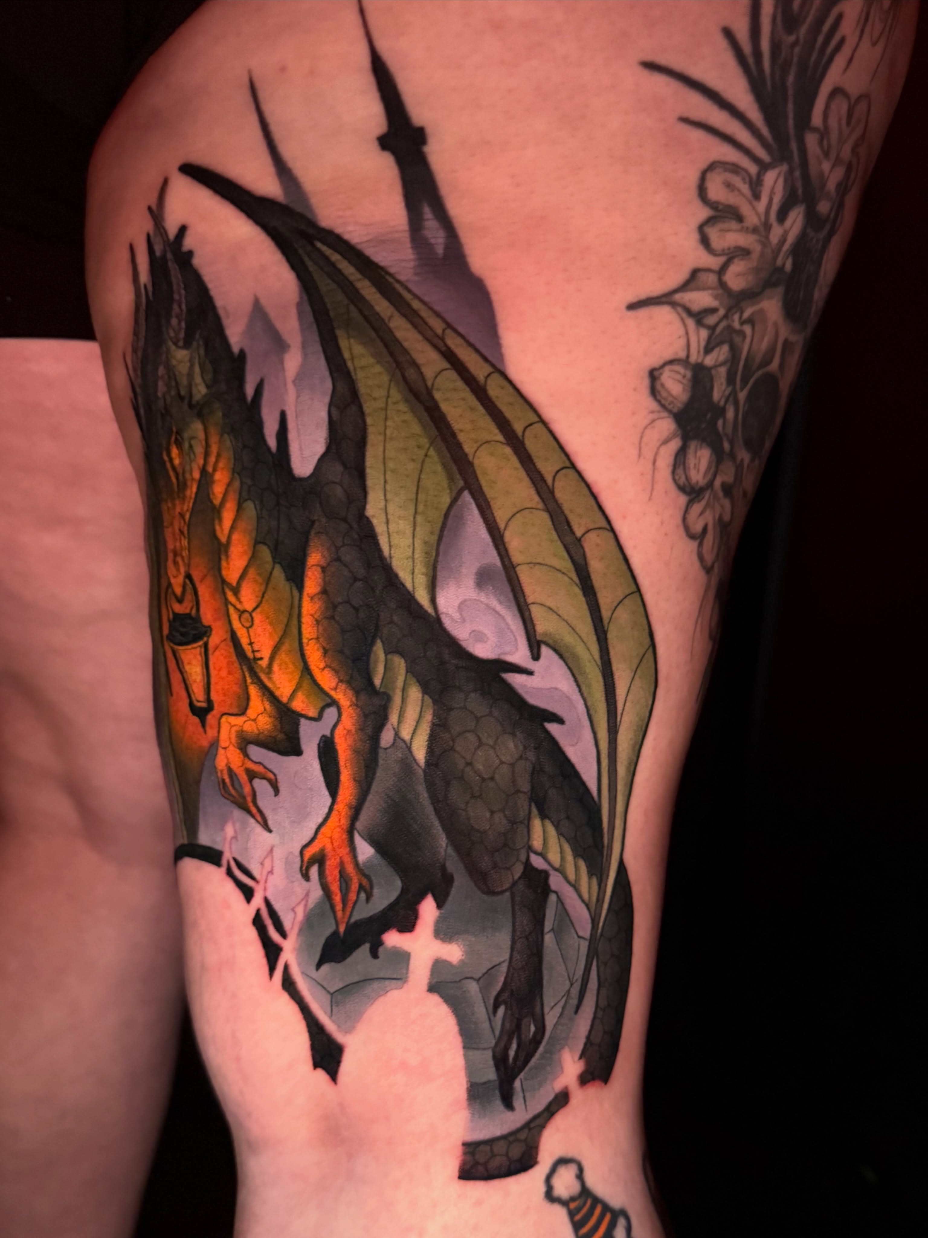 Tattoo by @krissy.carnage — realism, dark_realism
