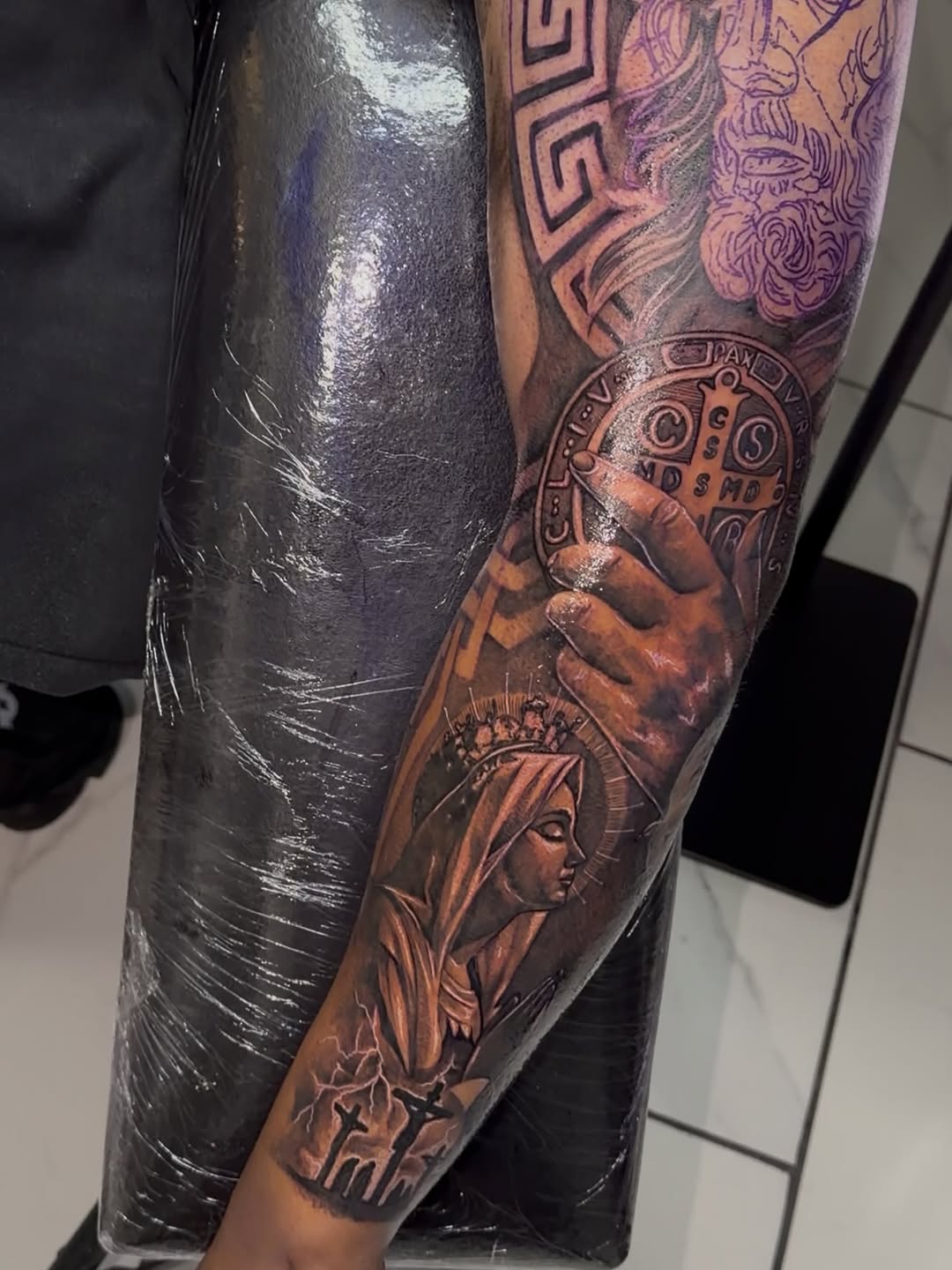 Tattoo by @ag_inks — realism, black_and_grey