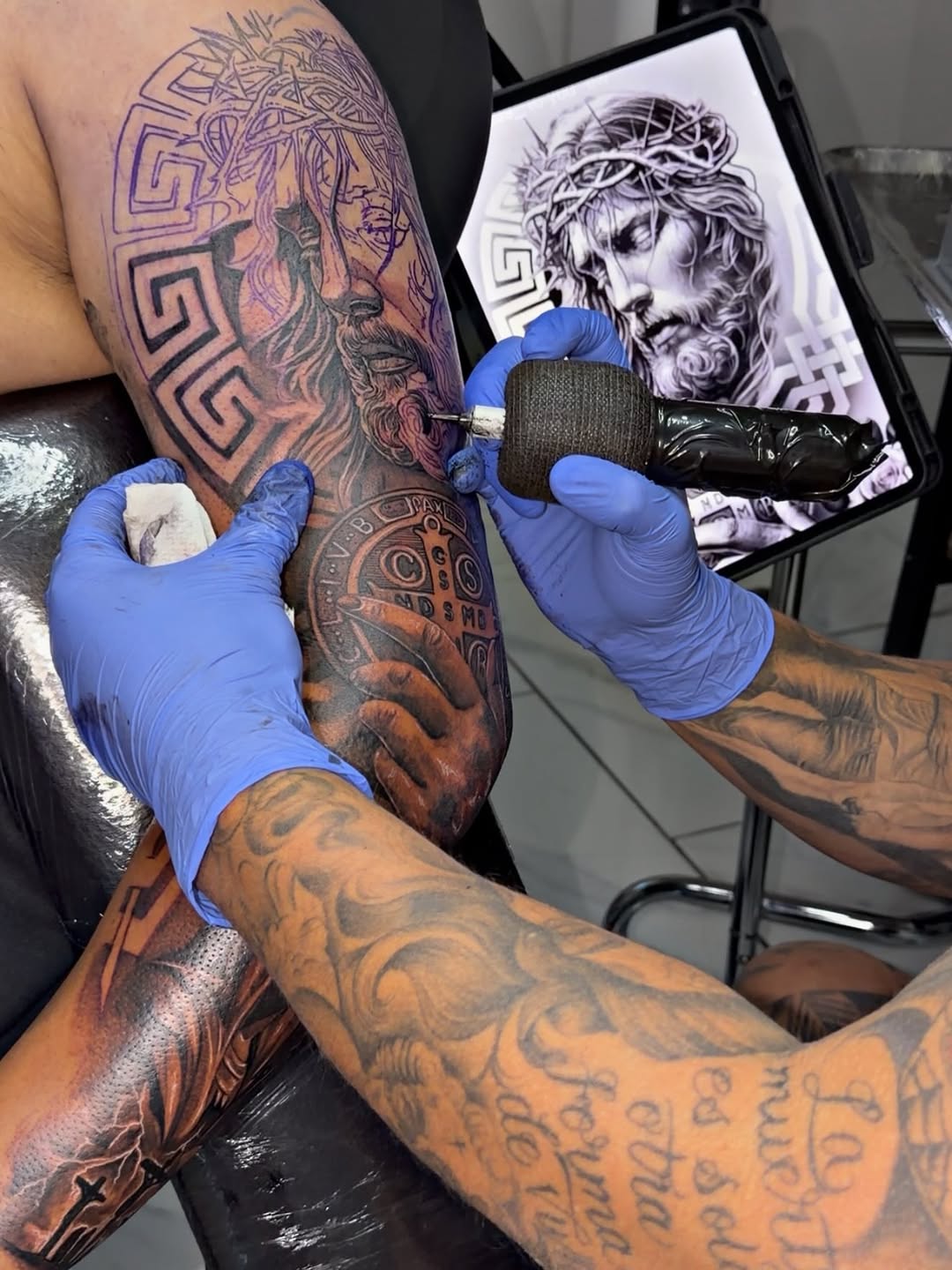 Tattoo by @ag_inks — realism, black_and_grey
