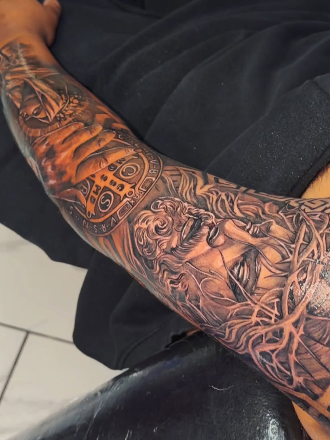Tattoo by @ag_inks — realism, black_and_grey