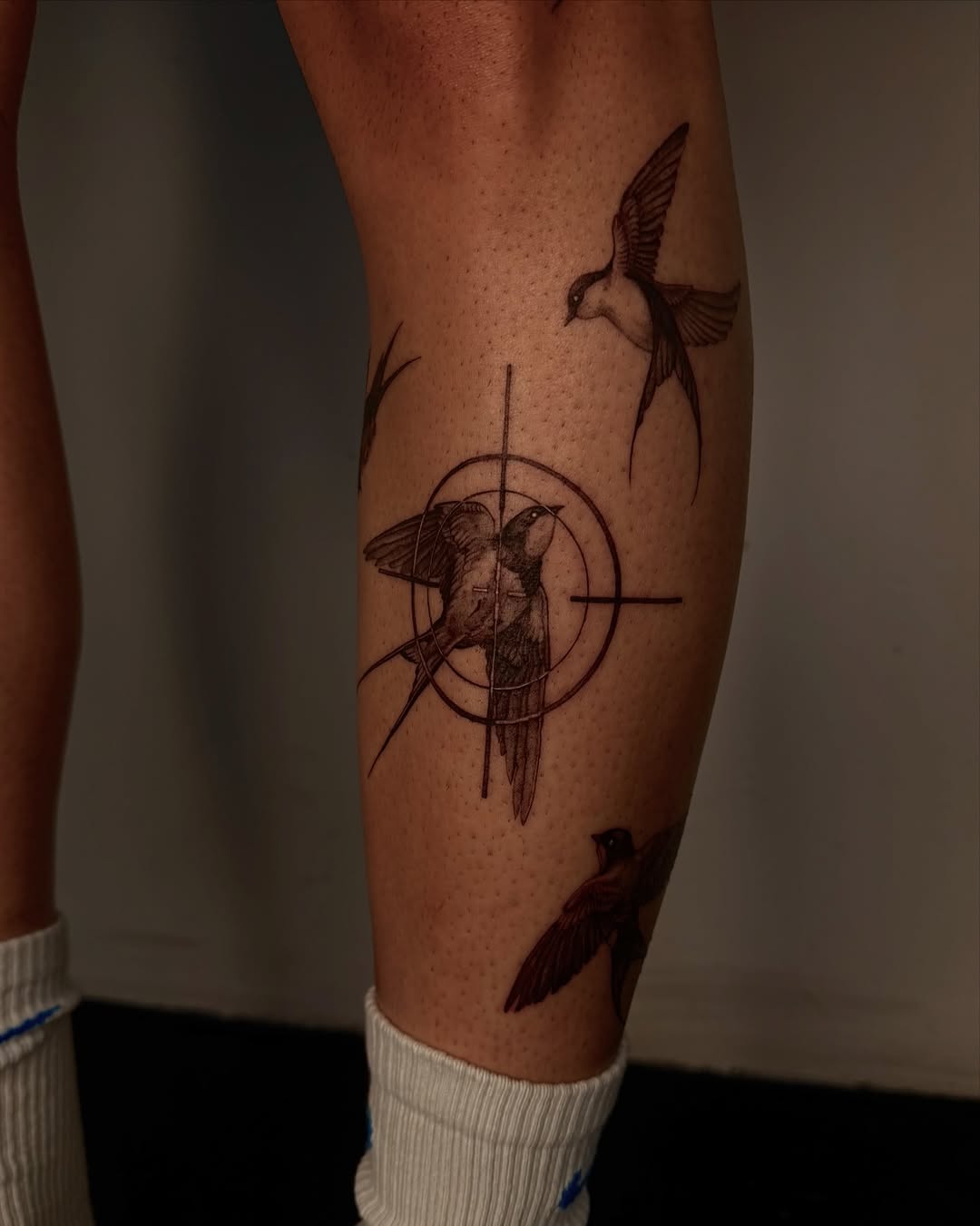 Tattoo by @sabrinawu_tattoo โ realism, black_and_grey