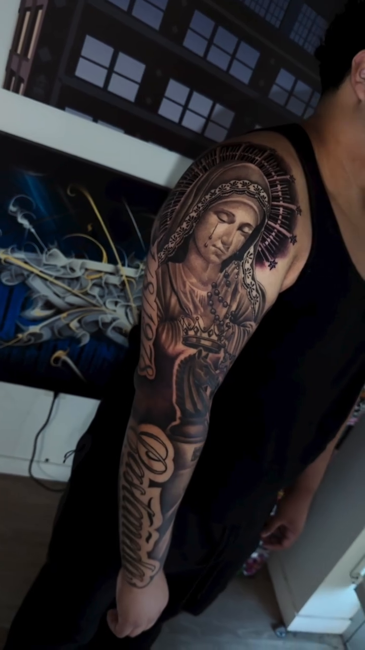 Tattoo by @dannys_tattoo_official — black_and_grey, realism