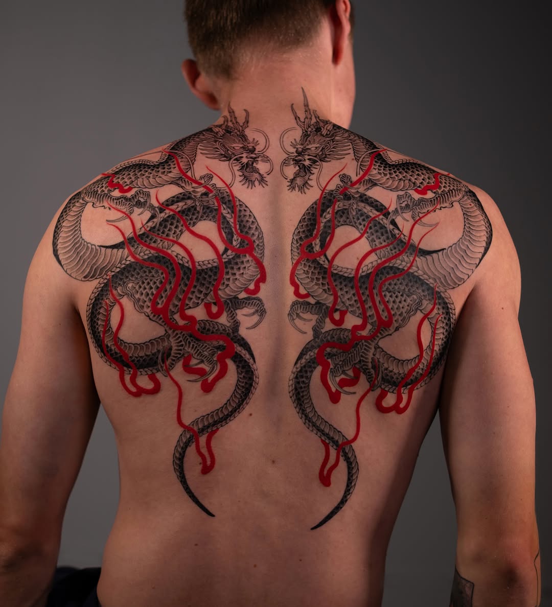 Tattoo by @bayun.tattoos — japanese_irezumi, blackwork