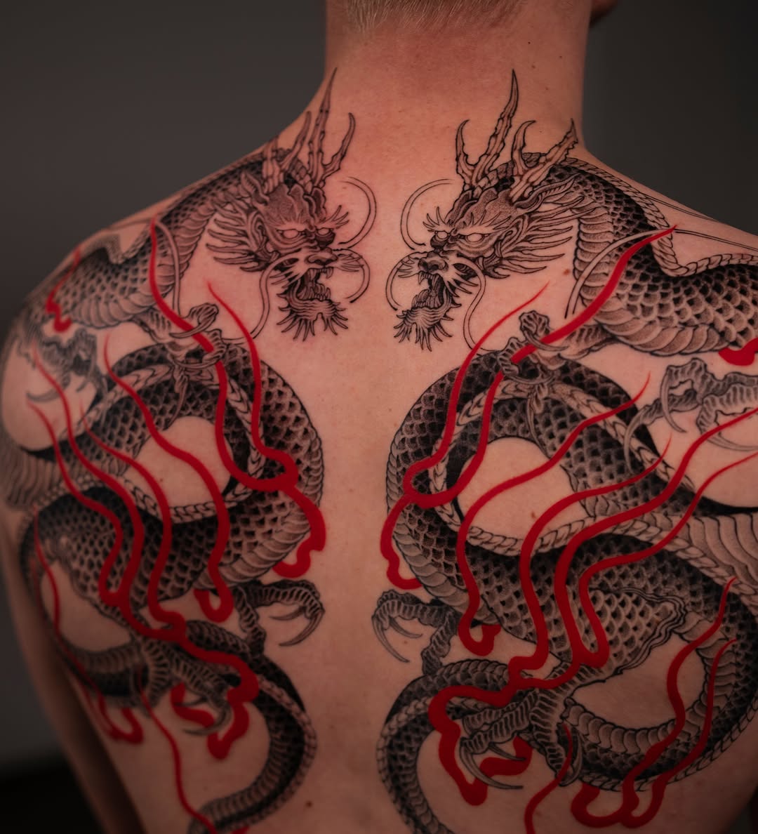 Tattoo by @bayun.tattoos — japanese_irezumi, black_and_grey