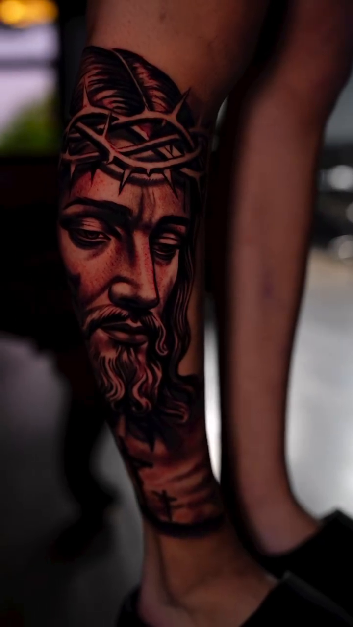 Tattoo by @smoke.tattoos — realism, black_and_grey