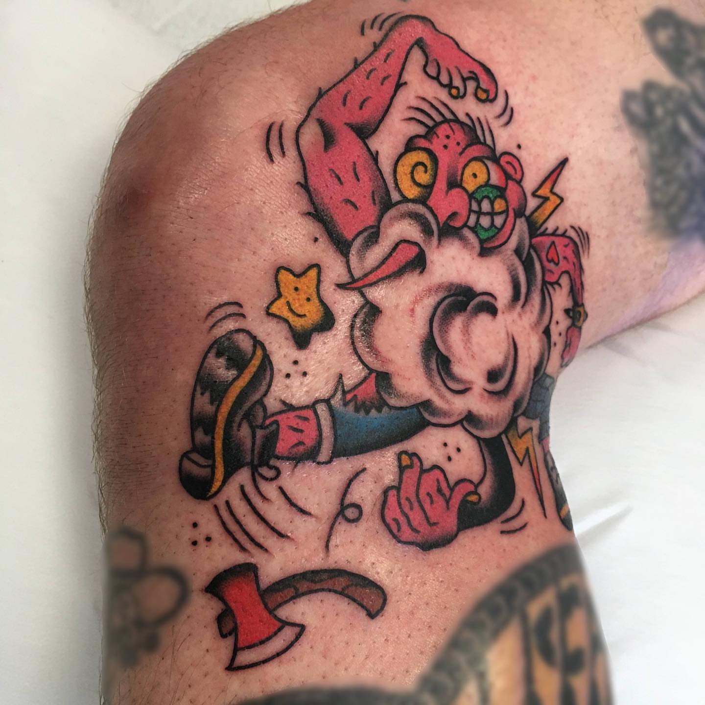 Tattoo by @marcpellantattoo — american_traditional