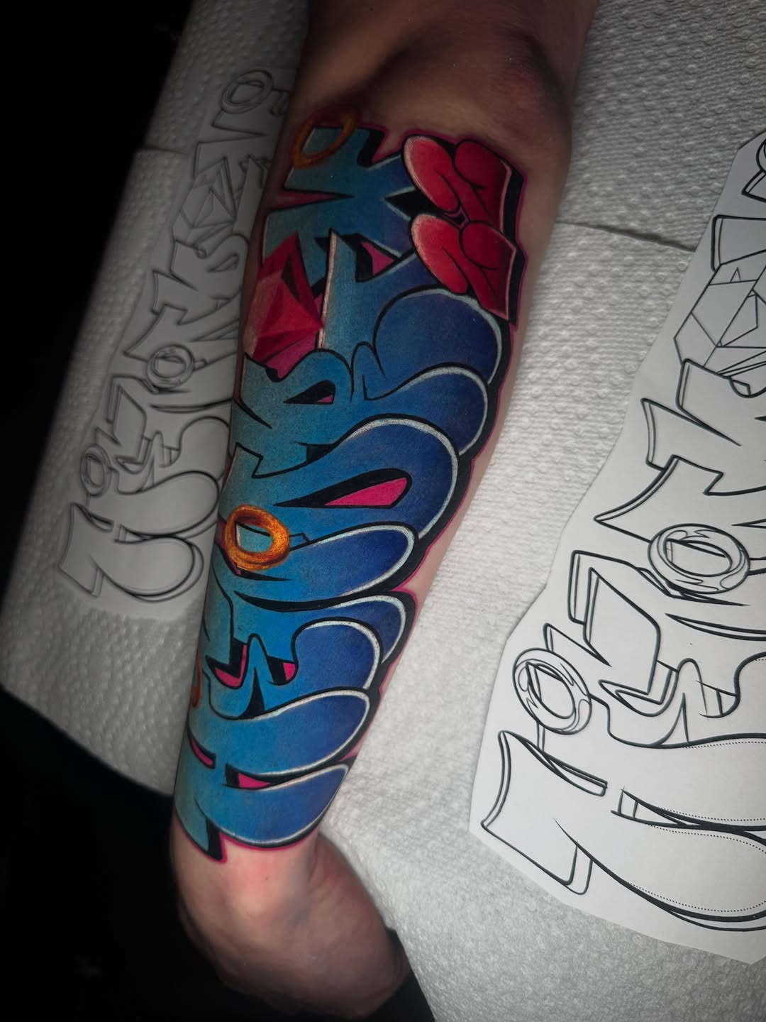 Tattoo by @rustik_uno — lettering_script