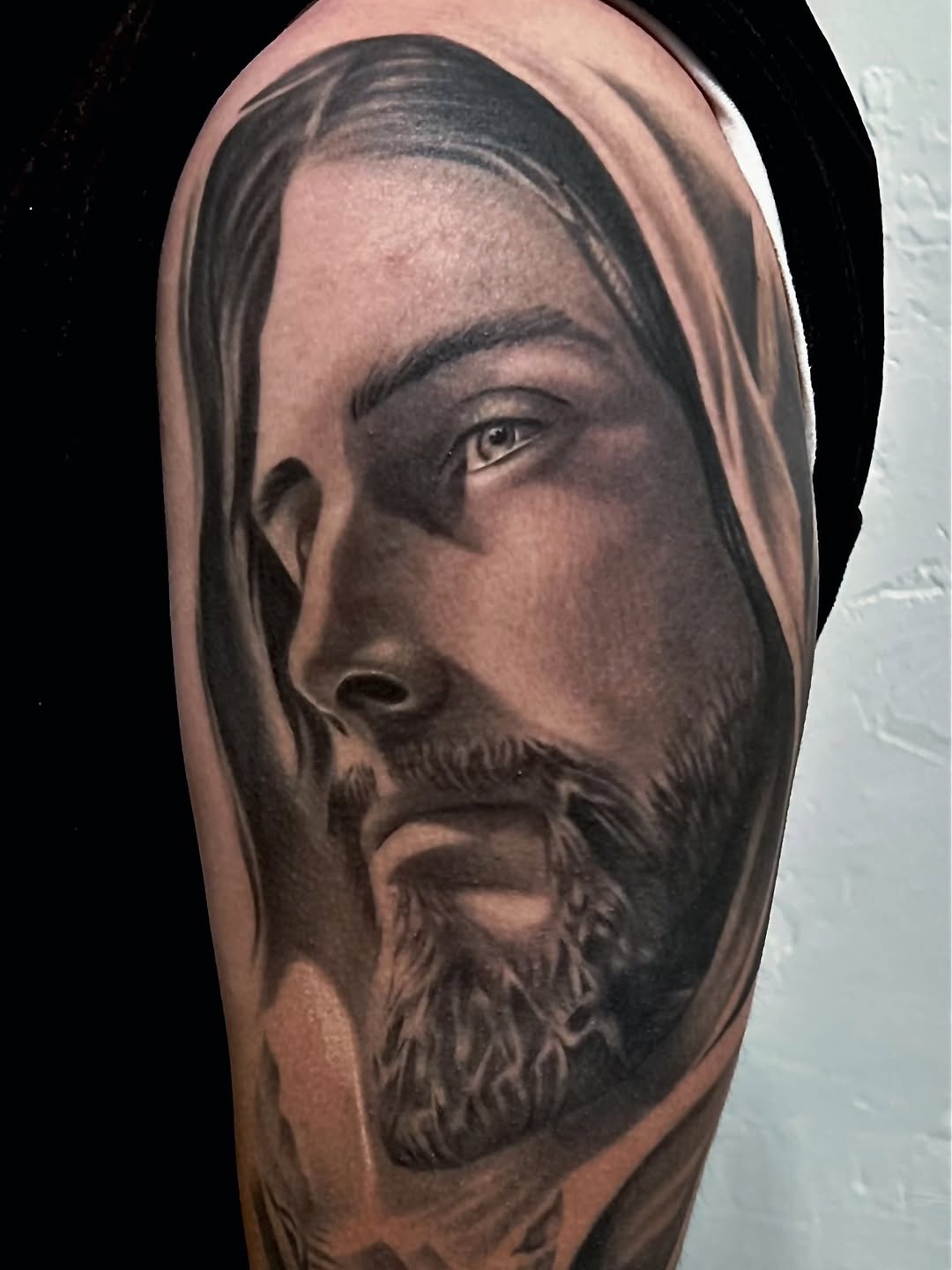 Tattoo by @kiddo_tats — realism, black_and_grey