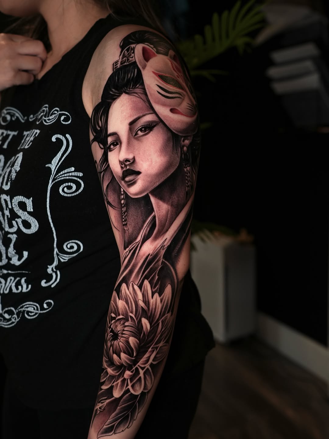 Tattoo by @kiddo_tats — realism, black_and_grey