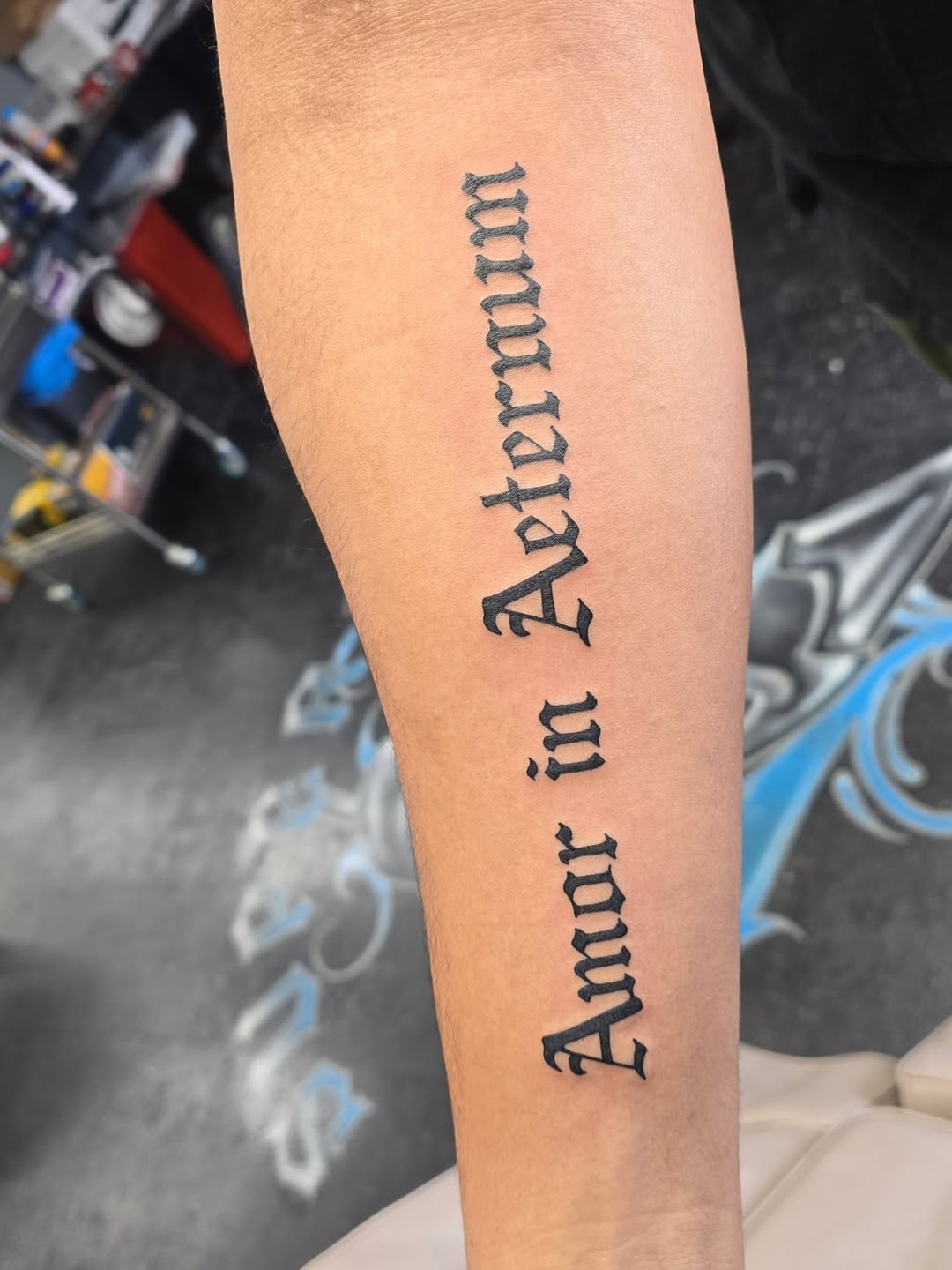 Tattoo by @madxtattoos — lettering_script