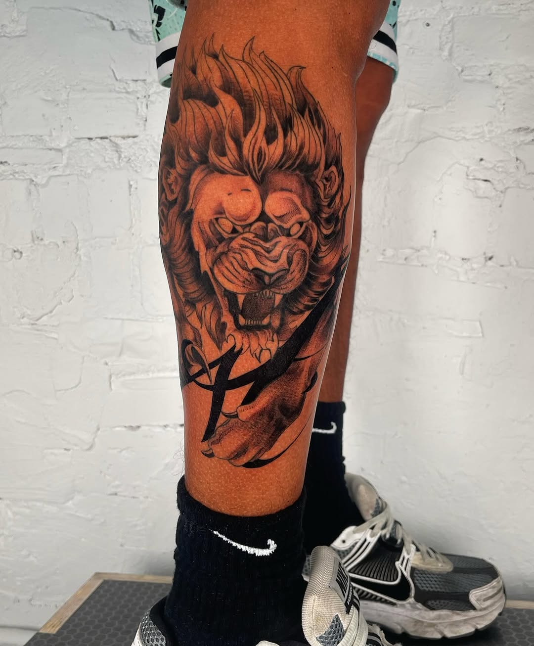 Tattoo by @authentics_nyc — realism, black_and_grey
