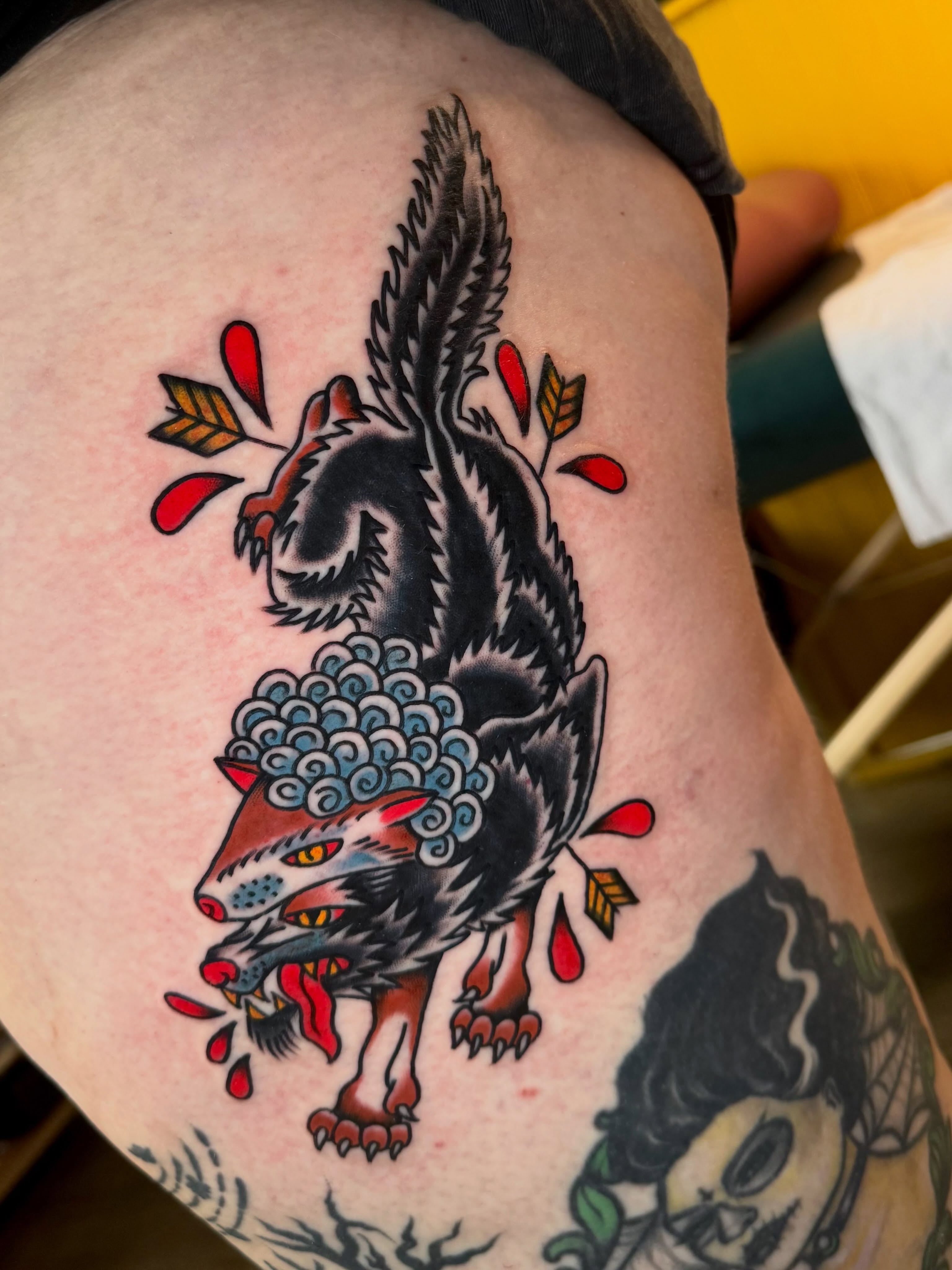 Tattoo by @megz_tattz — american_traditional