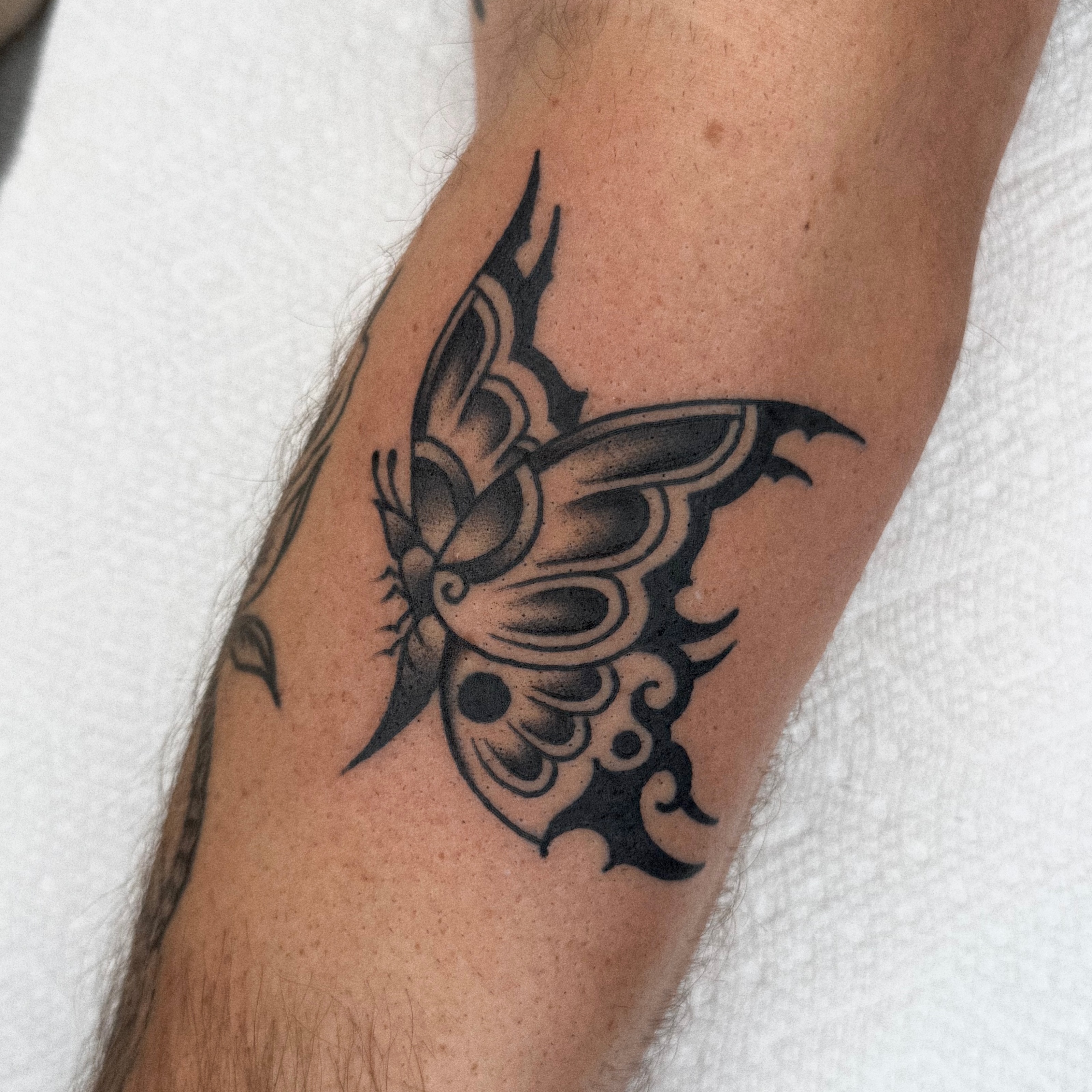 Tattoo by @baby__ugly — tribal