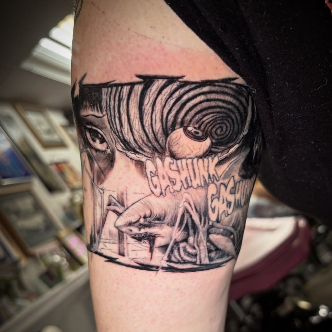 Tattoo by @theendoftimeis2am โ realism, dark_realism