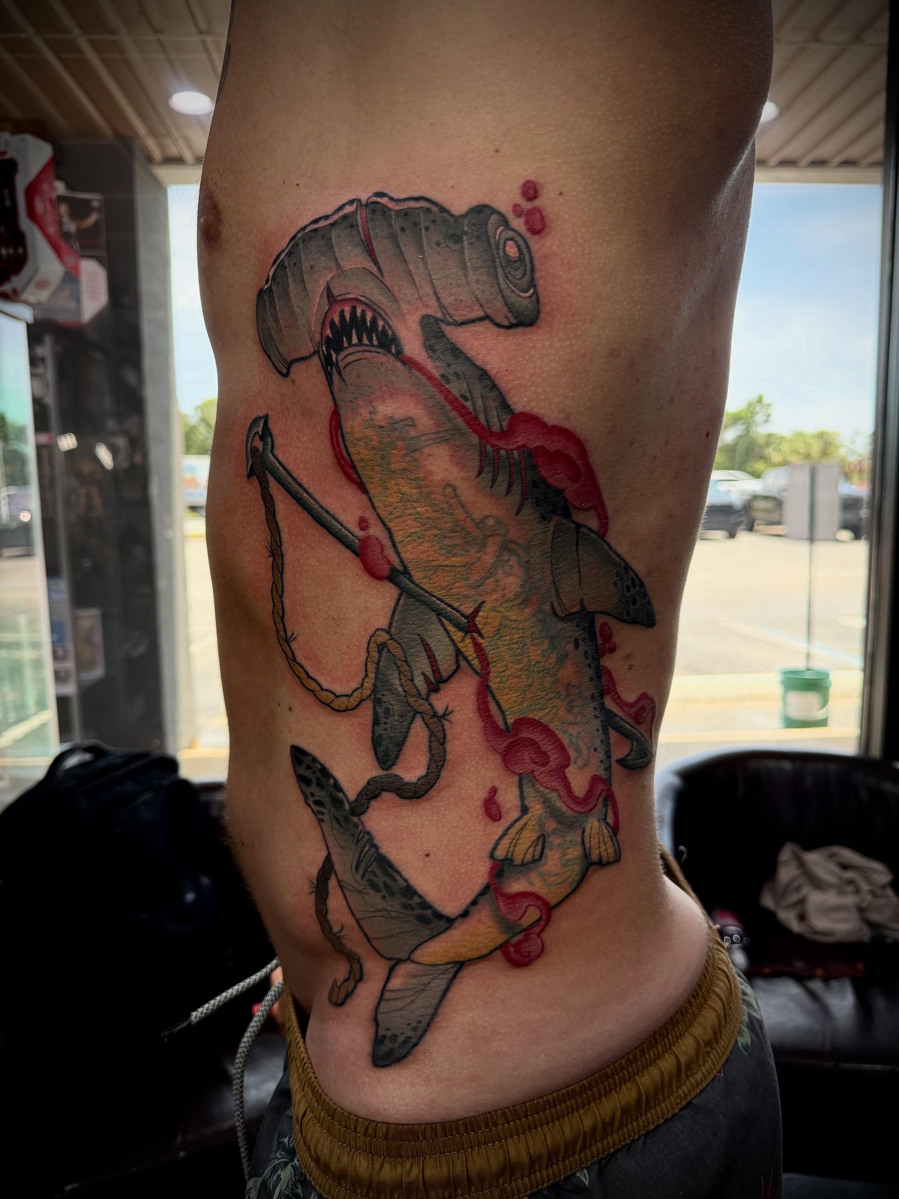 Tattoo by @kaketatts — american_traditional, dark_realism