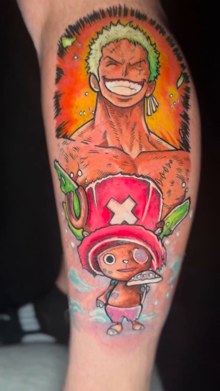 Tattoo by @salinastattoos โ anime