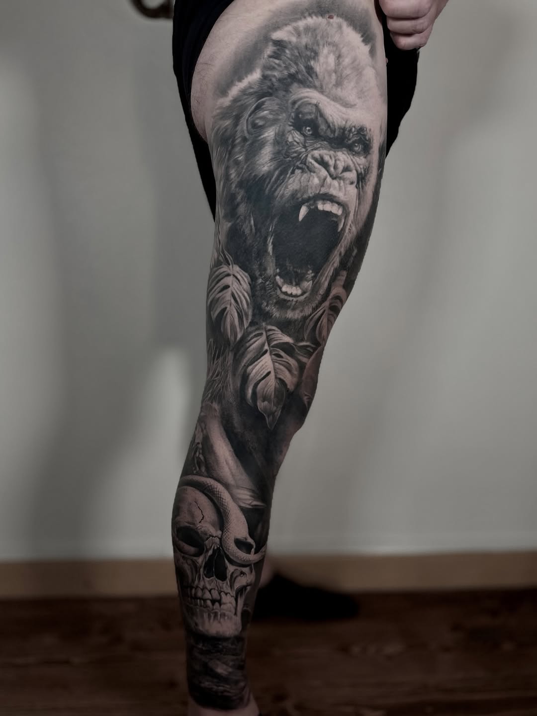 Tattoo by @giuseppe_gibi_bonelli — realism, black_and_grey