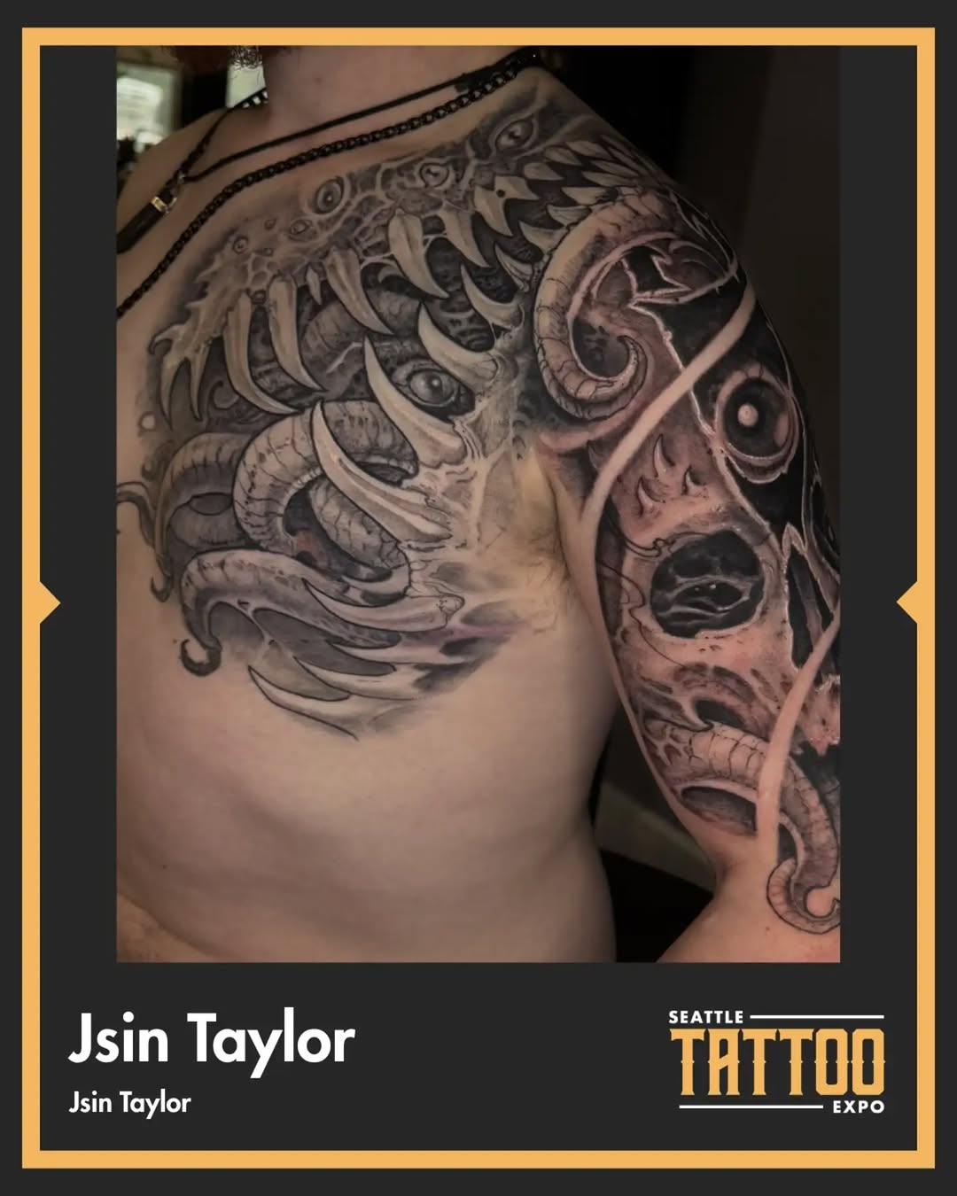 Tattoo by @jsintaylor — black_and_grey, realism