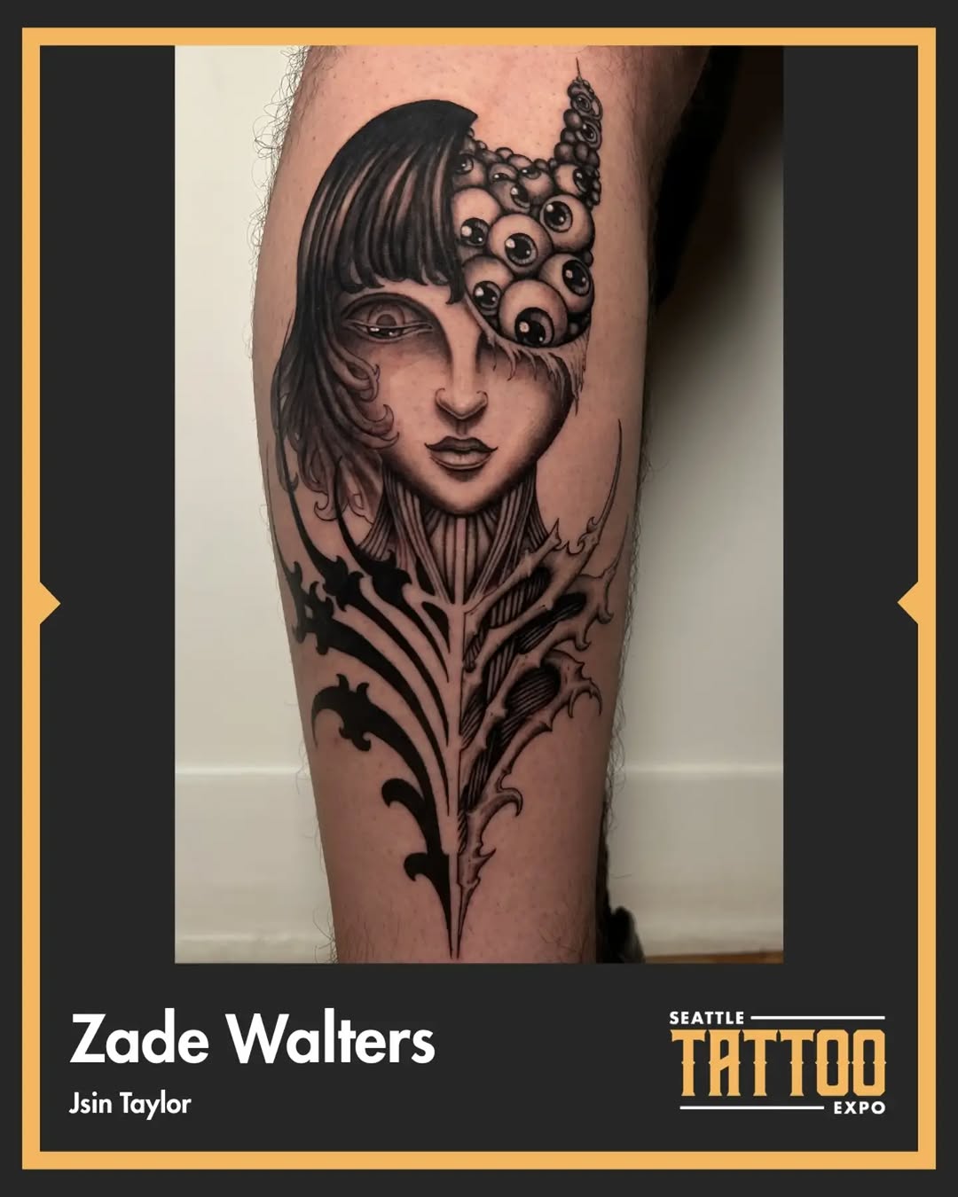 Tattoo by @jsintaylor — dark_realism, blackwork