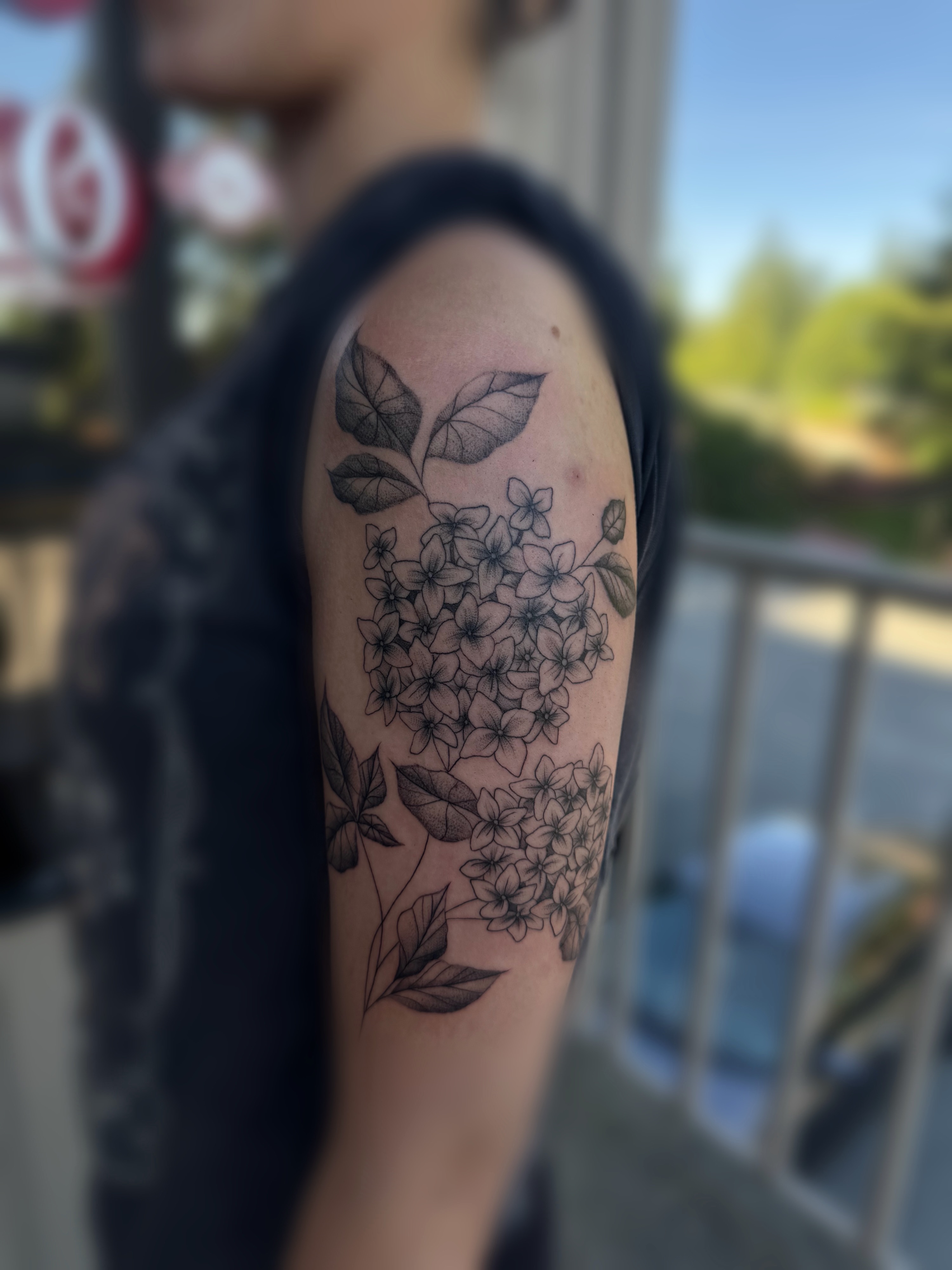 Tattoo by @josselynraetattoo — black_and_grey
