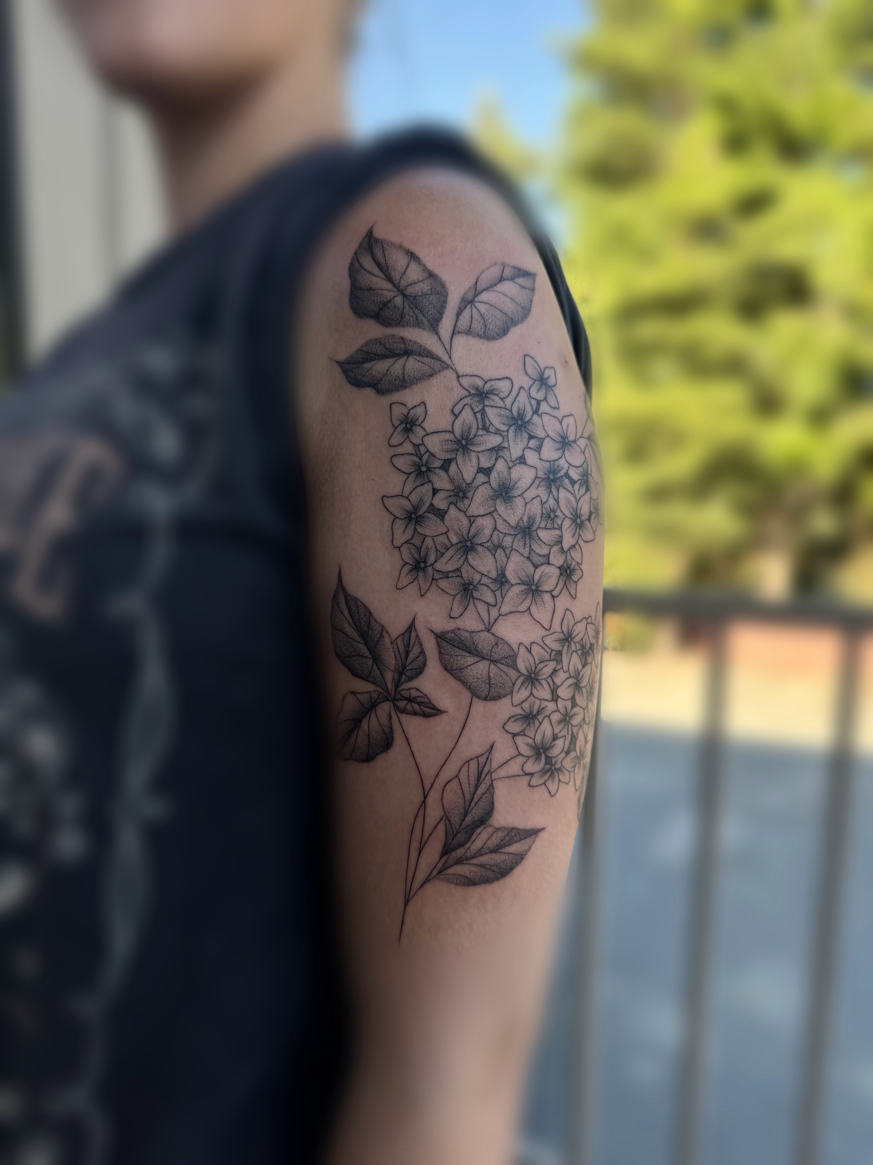 Tattoo by @josselynraetattoo — black_and_grey