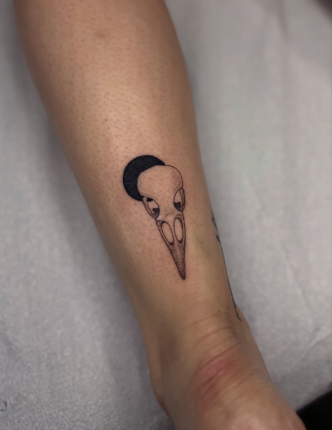 Tattoo by @jenaperrytattoos — fine_line, black_and_grey