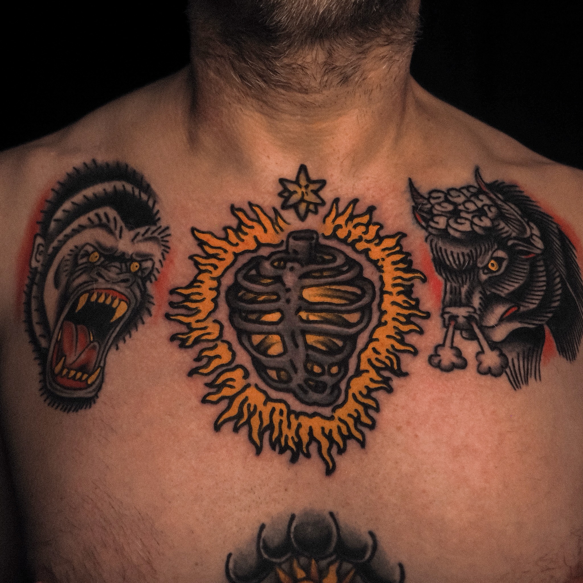Tattoo by @anotheryearofdisaster — neo_traditional, dark_realism