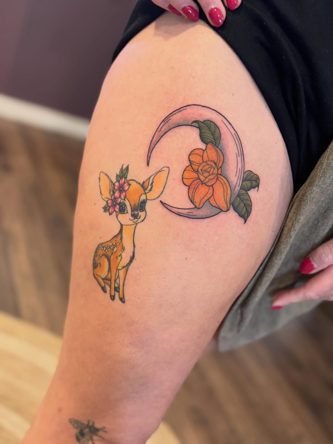 Tattoo by @tatsbythealycat — fine_line, anime