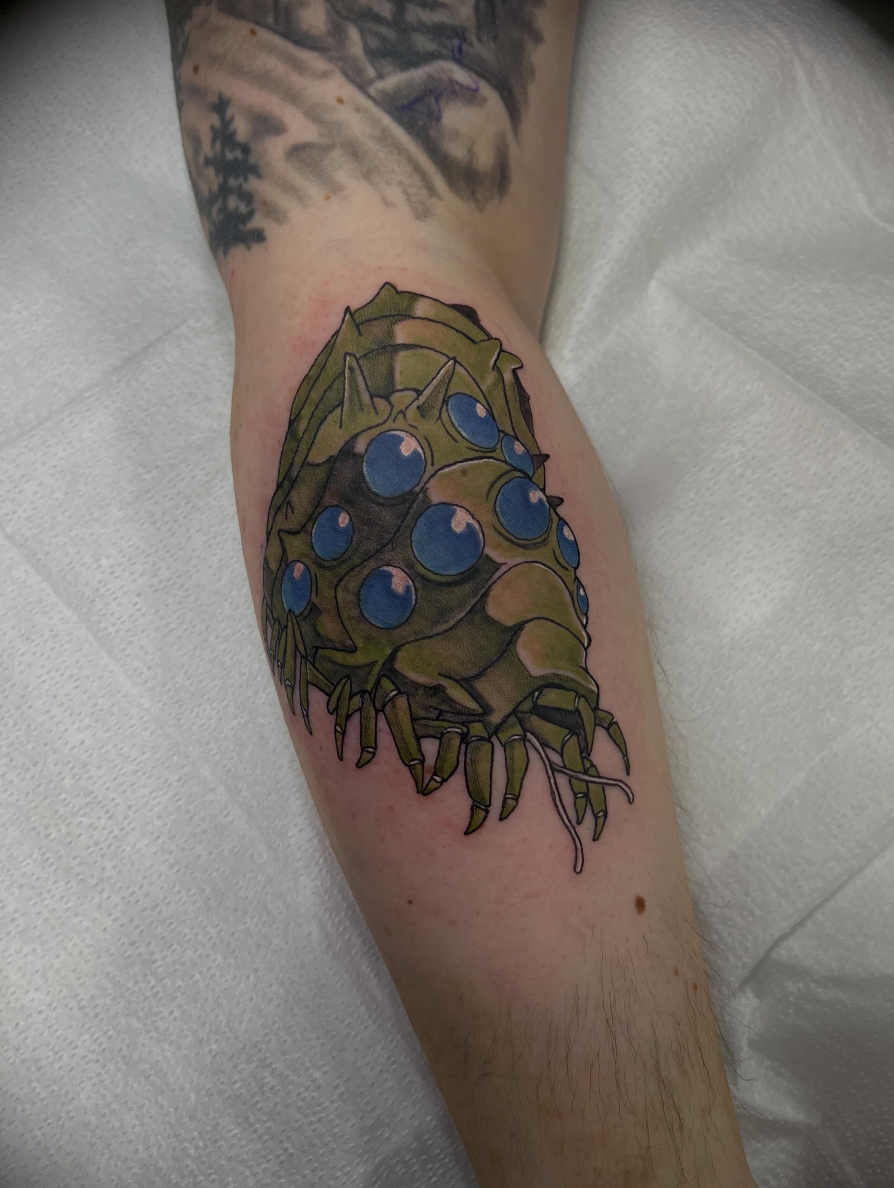 Tattoo by @jonathanharts_ — geometric