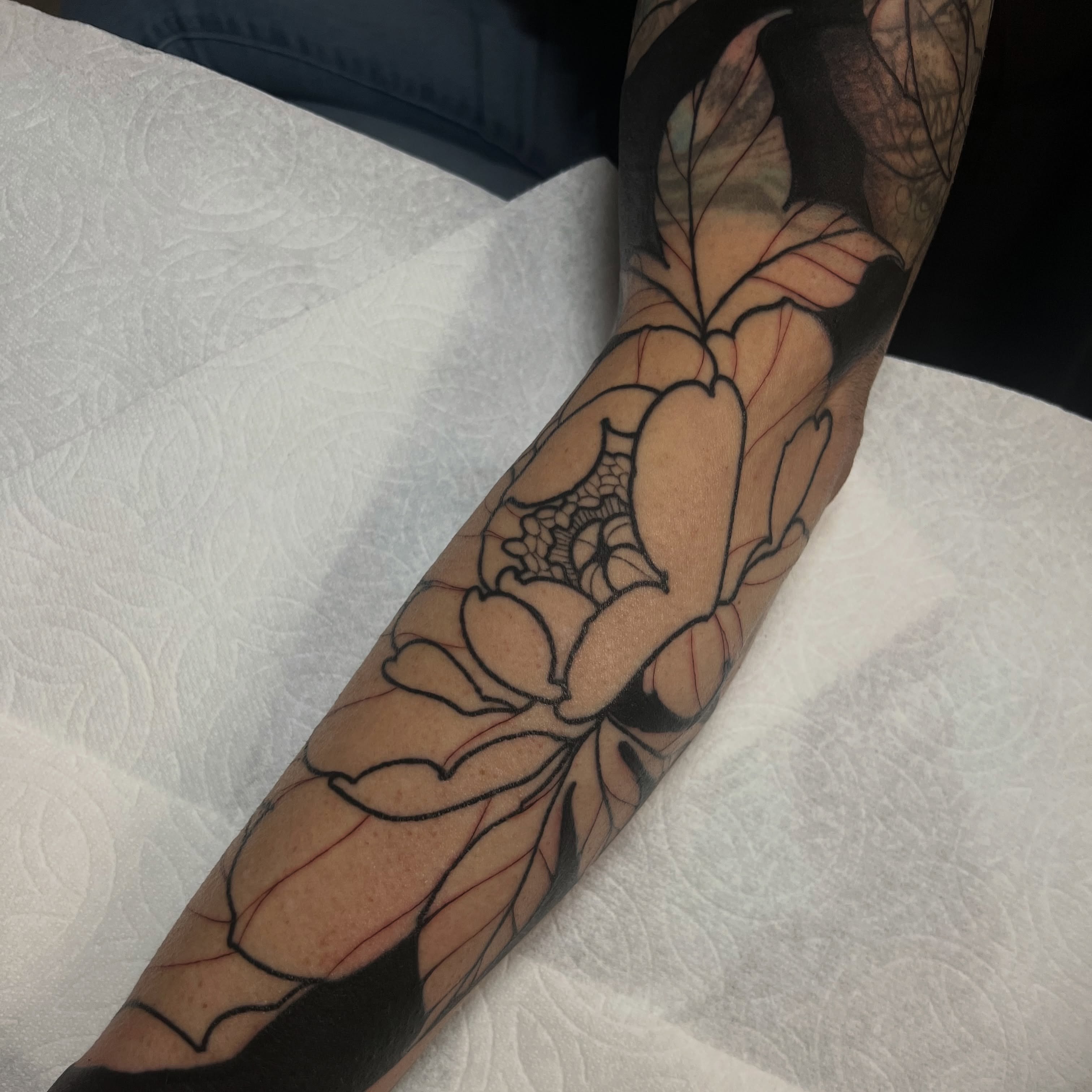 Tattoo by @rennietattoo — black_and_grey