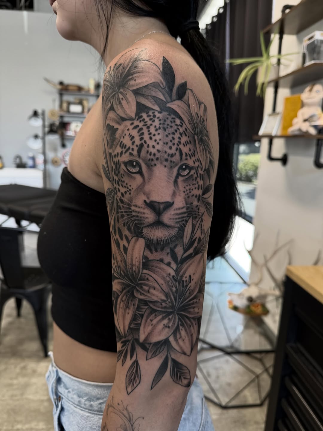 Tattoo by @_aaroncarey — realism, black_and_grey
