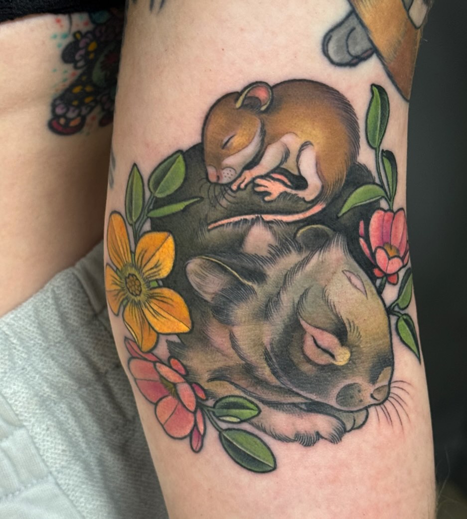 Tattoo by @rachelsmithtattoo — american_traditional, realism