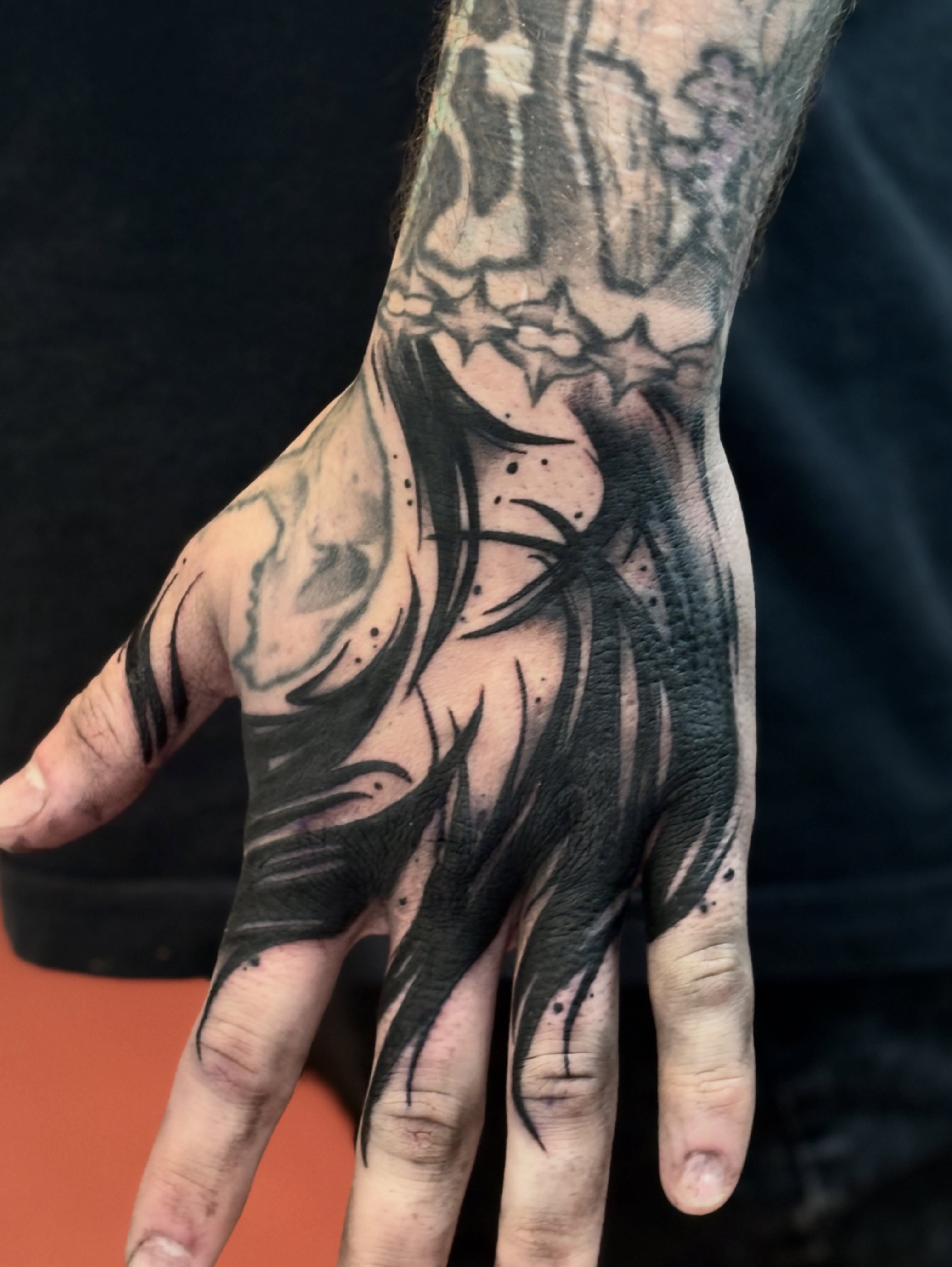 Tattoo by @draventoewstattoo — black_and_grey