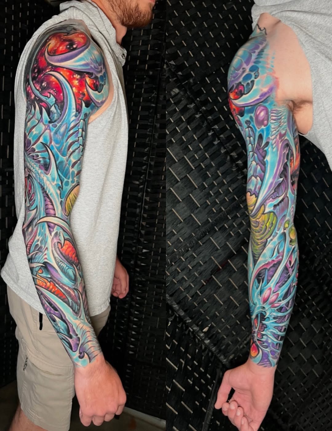Tattoo by @howietattoos β new_school, trash_polka