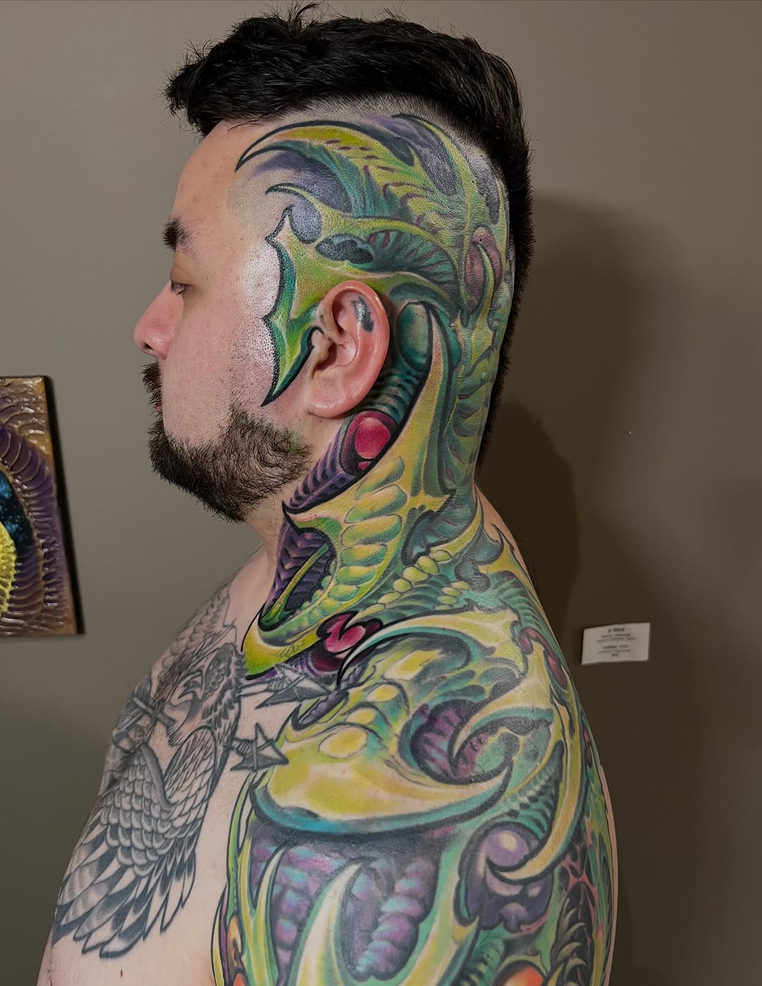 Tattoo by @howietattoos β new_school, trash_polka