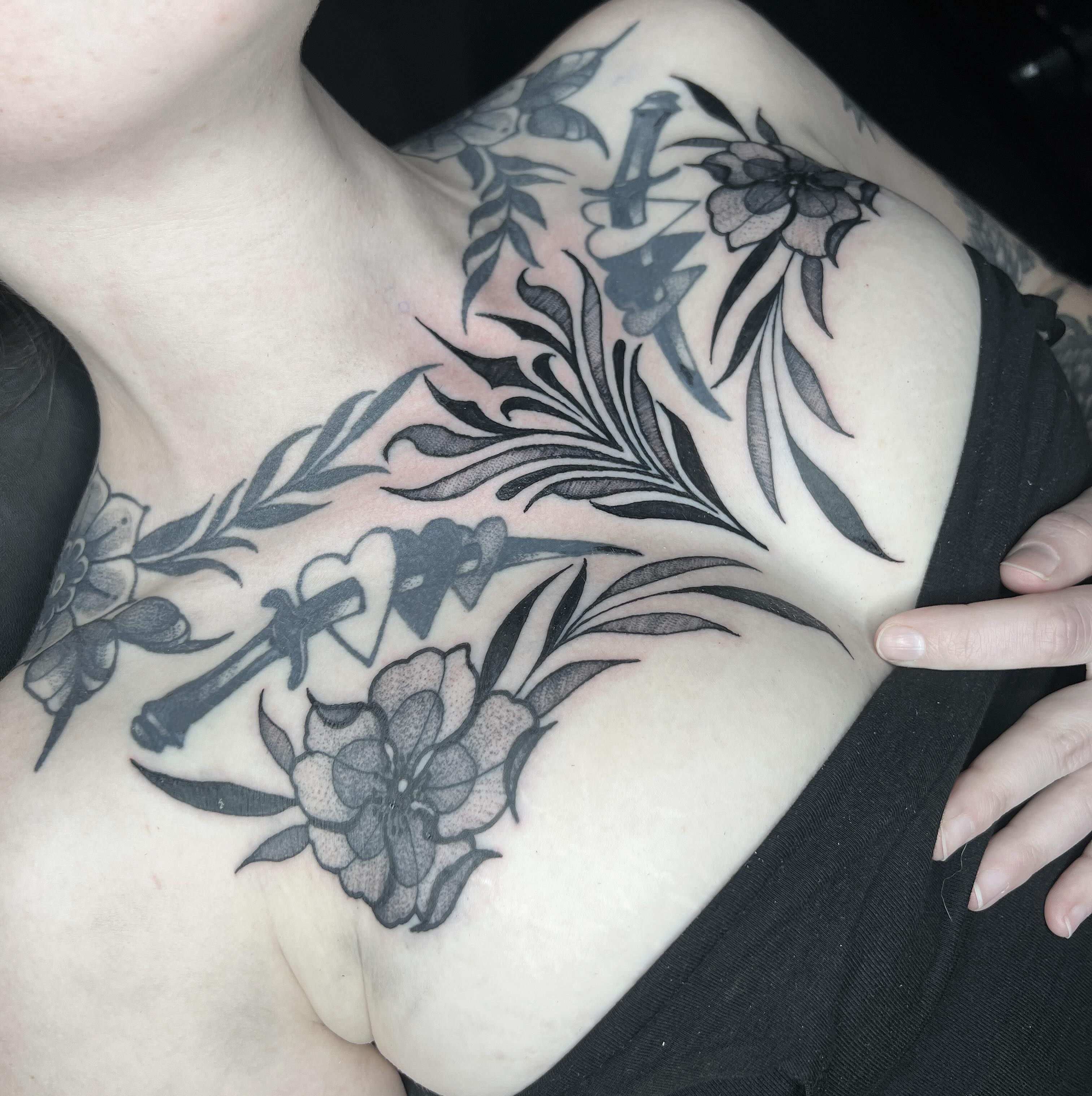 Tattoo by @themeganclifton — black_and_grey