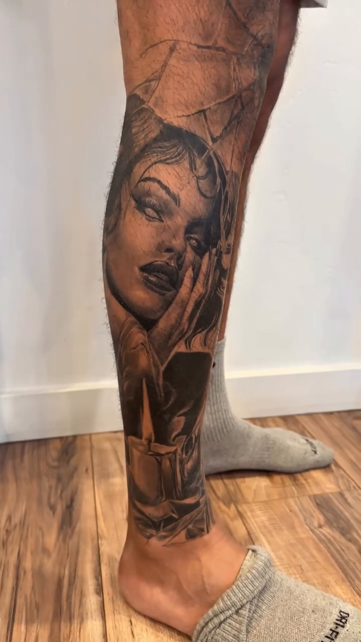 Tattoo by @paigejeantattoos β black_and_grey, realism