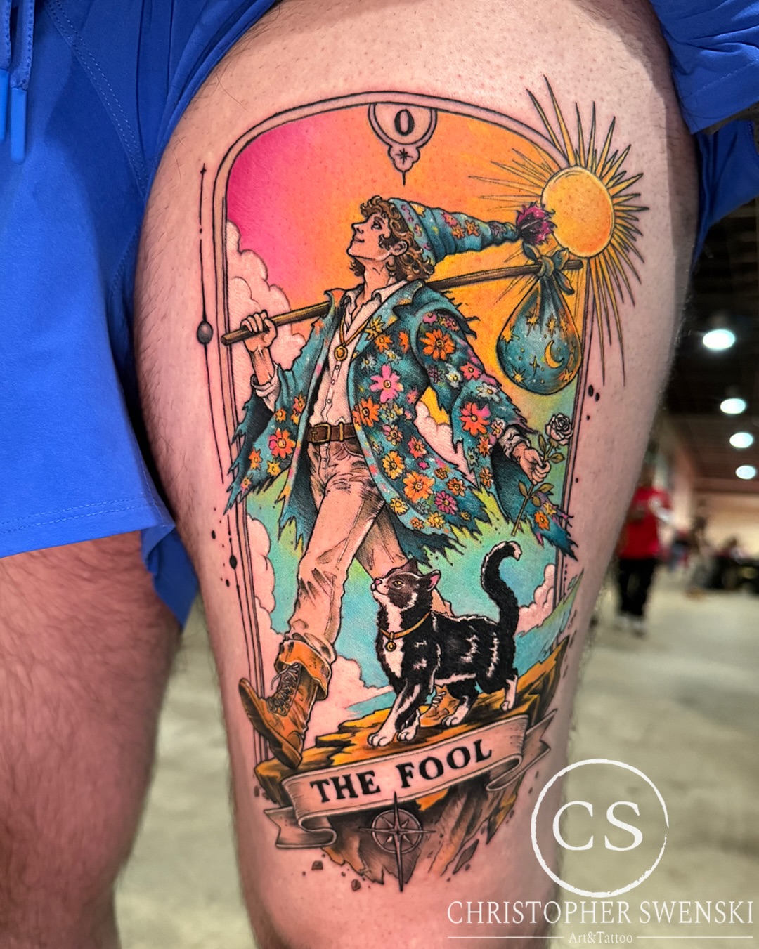 Tattoo by @chris_swenski_tattoo — illustrative, realism