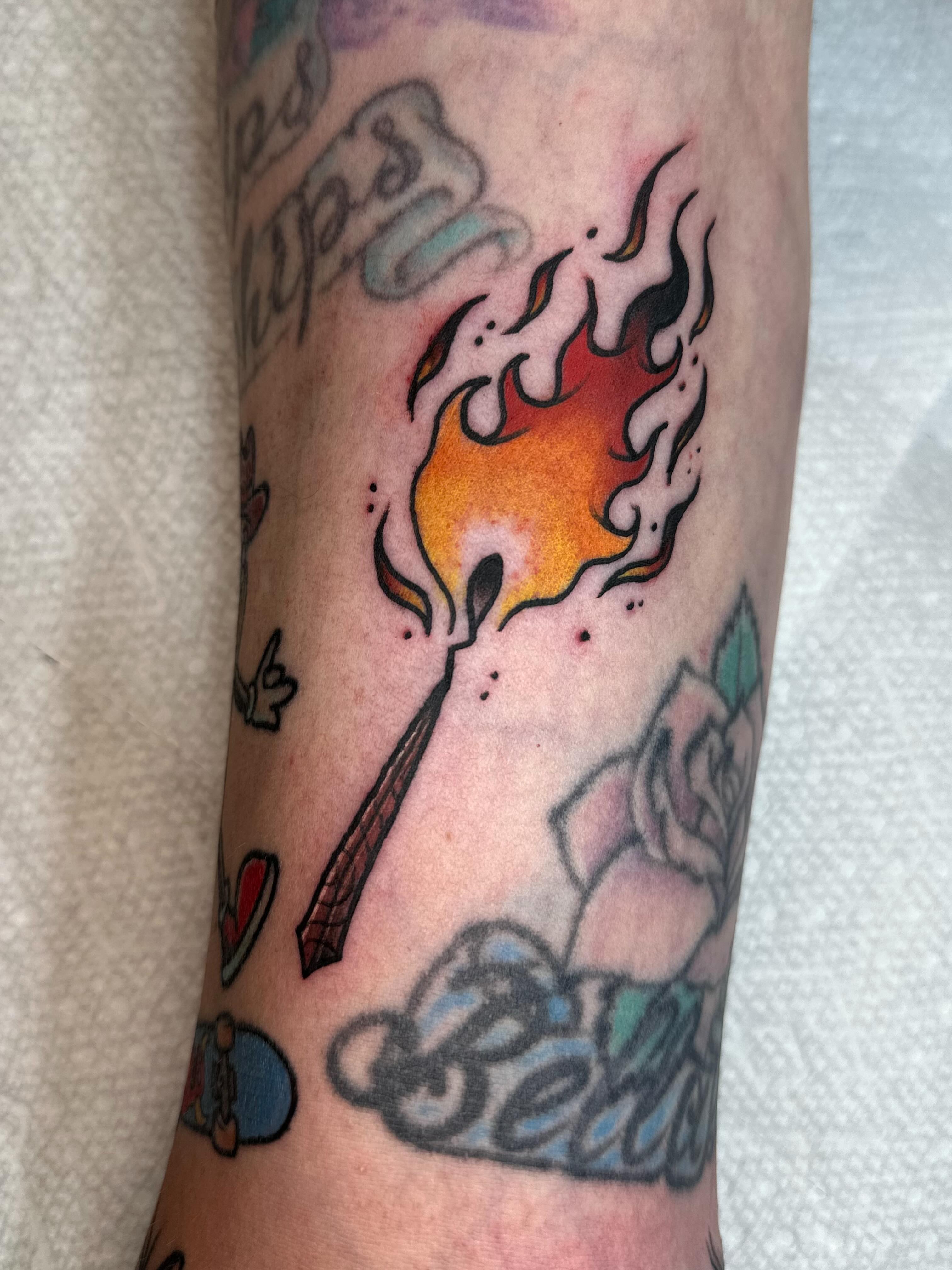 Tattoo by @ethanjester_tattoos — american_traditional