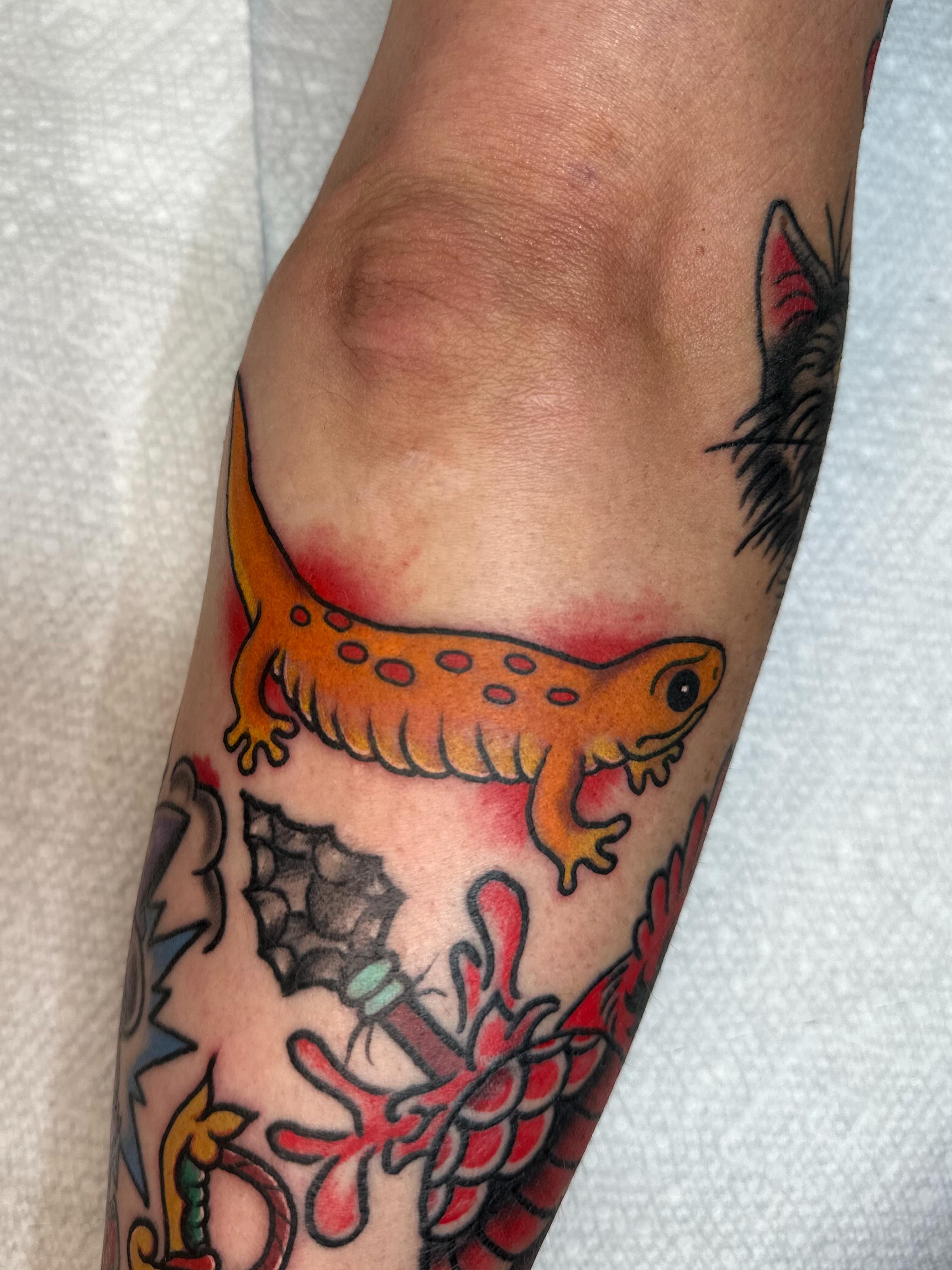 Tattoo by @ethanjester_tattoos — american_traditional
