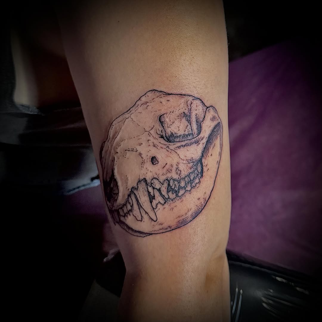 Tattoo by @acadler — realism, black_and_grey