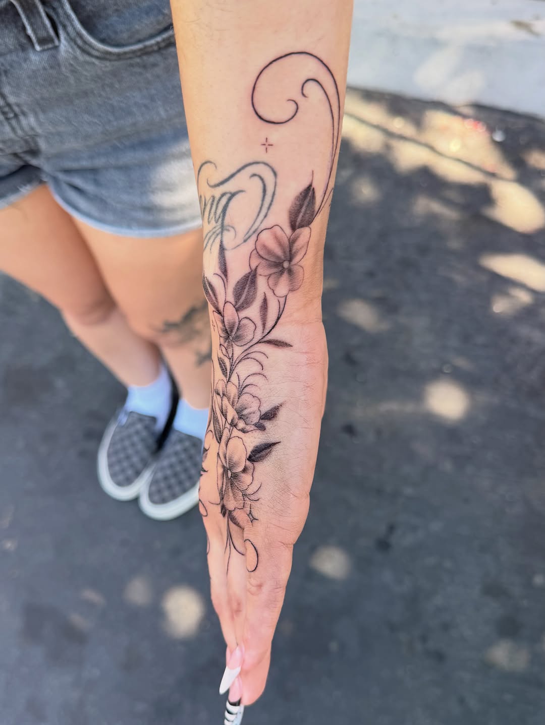 Tattoo by @faith_tat2 — fine_line, lettering_script