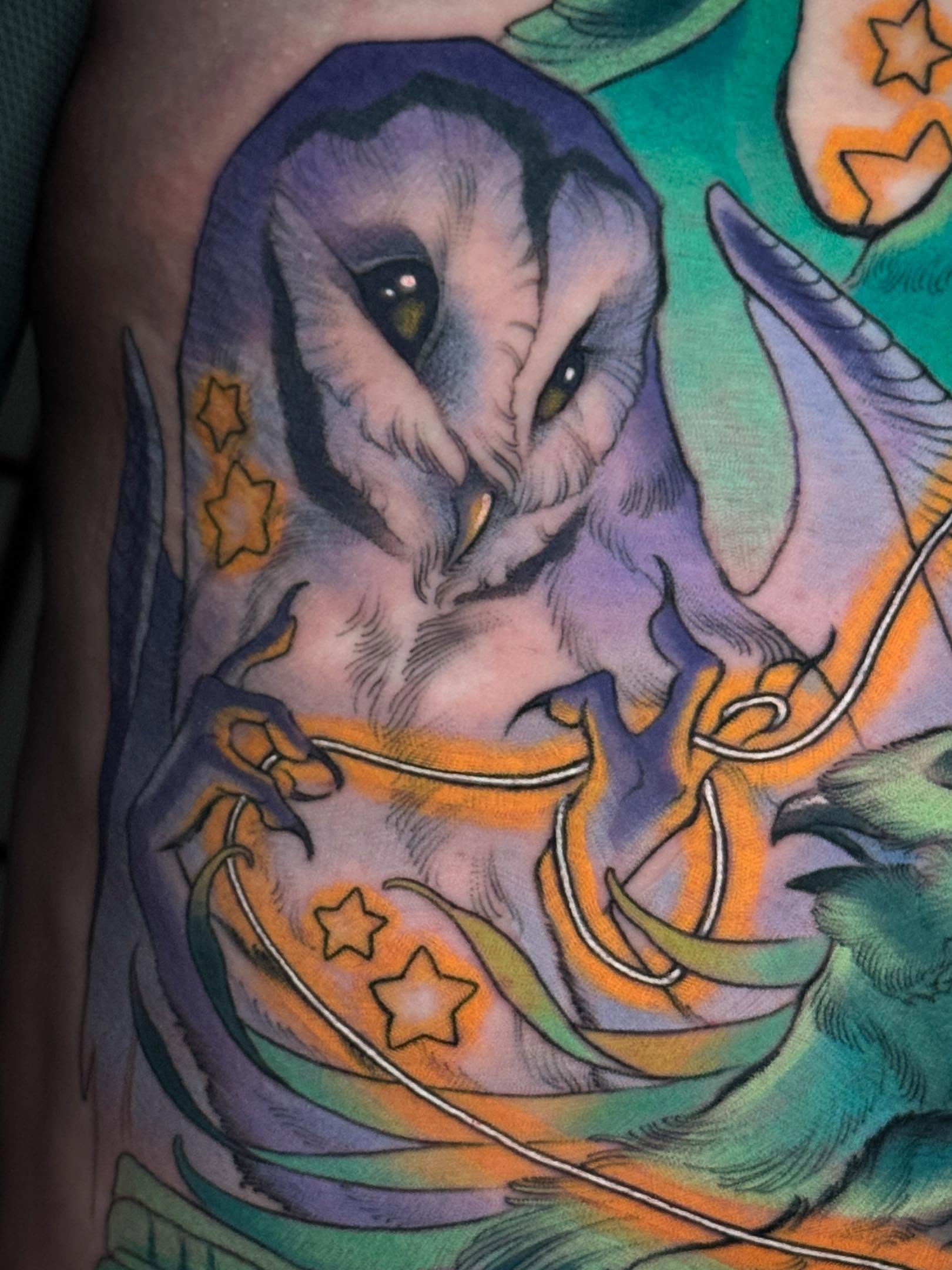 Owl realism tattoo on the forearm by πππ±π±π¬π¬ ππ―π±π¦π°π±