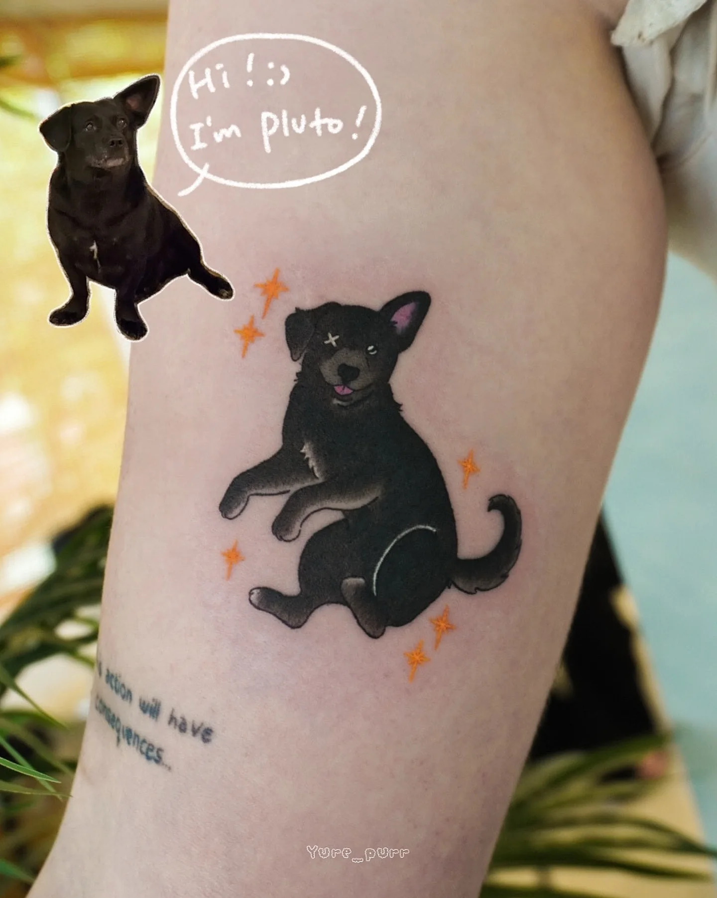 Tattoo by @yure_purr β realism